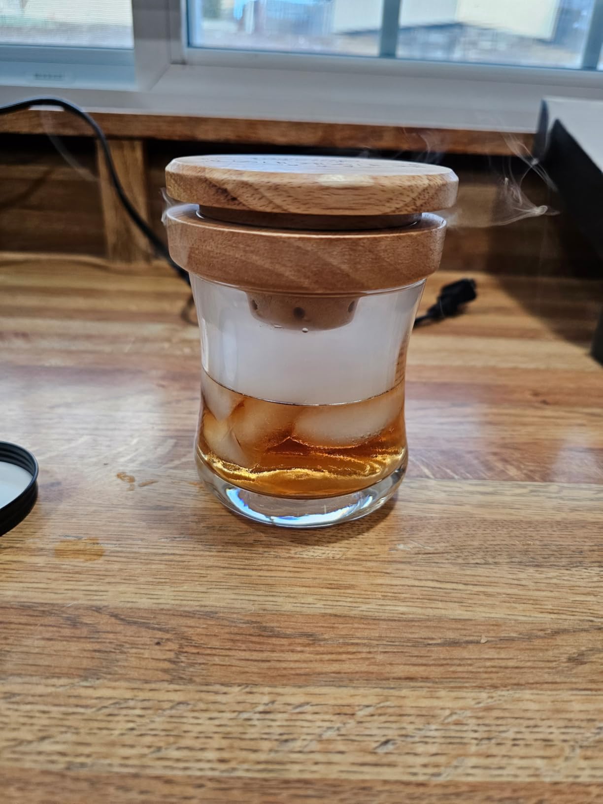 Cocktail Smoker Kit with Torch - 6 Flavors Wood Chips - Bourbon, Whiskey Smoker Infuser Kit, Old Fashioned Drink Smoker Kit, Birthday Bourbon Whiskey Gifts for Men, Dad, Husband (Without Butane) customer photo 1