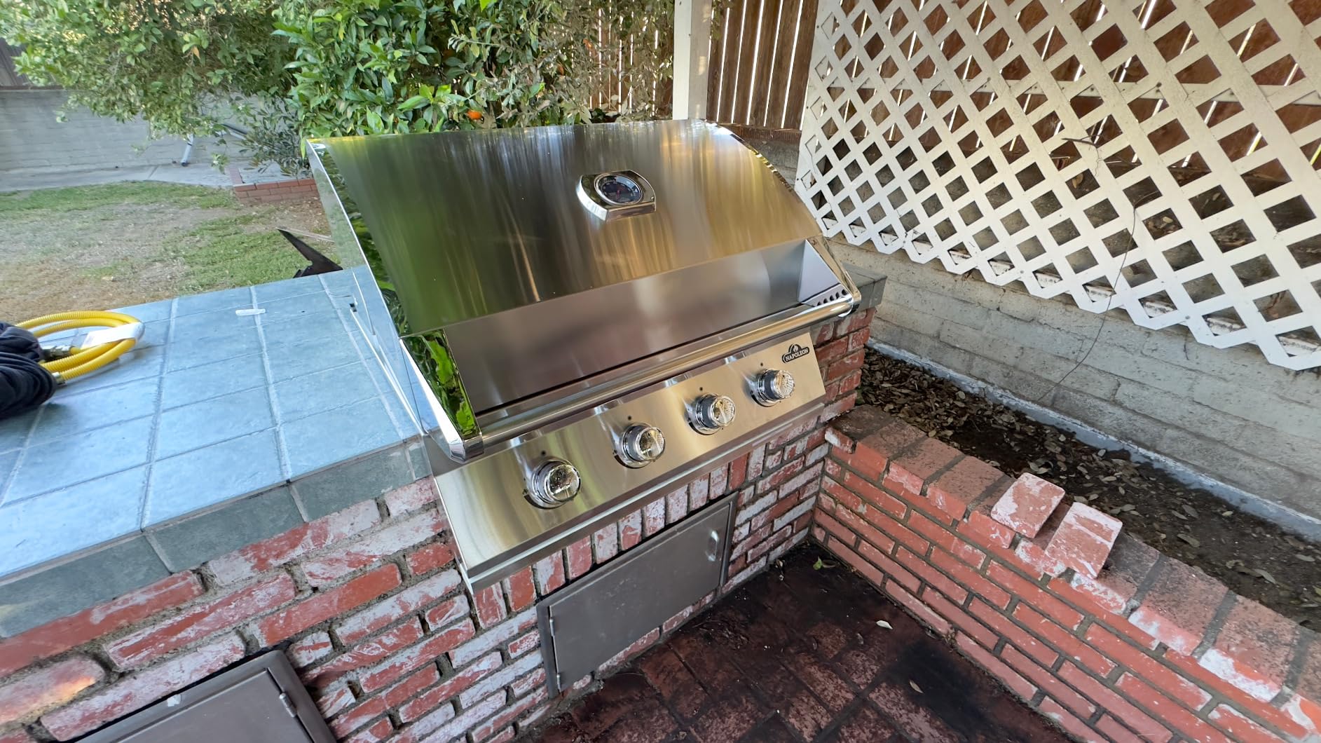 Napoleon Built-In 500 Series 32-Inch Built-In Gas Barbecue Grill Head - BI32NSS - Marine Grade Stainless Steel, Natural Gas, 4 Main Burners, 7.5 mm Stainless Steel Grids, Dual Level Stainless Steel Sear Plates customer photo 1