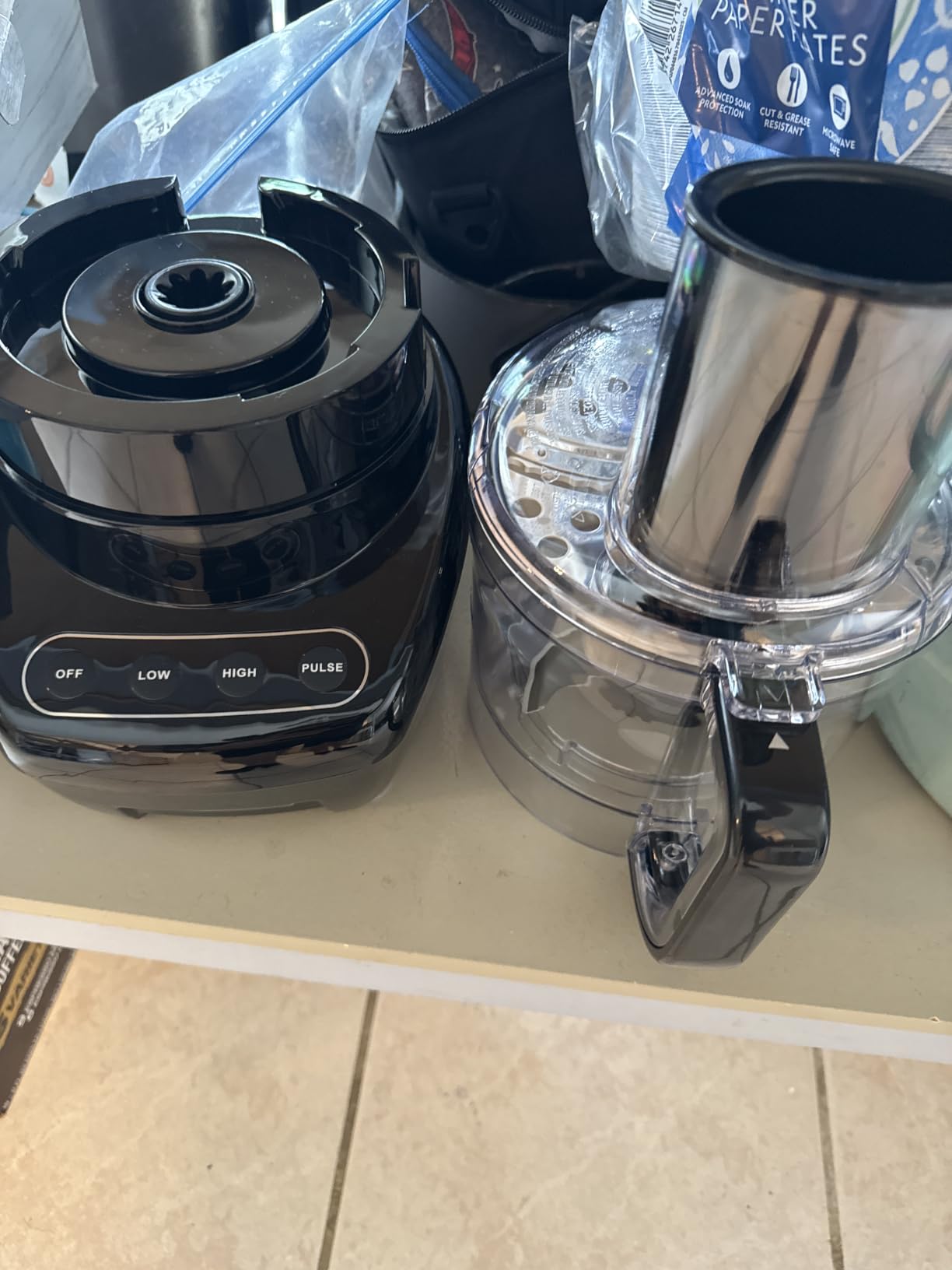 BLACK+DECKER 3-in-1 Easy Assembly 8-Cup Food Processor, Stainless Steel S-Blade, Easy-Clean, Touchpad Controls Black customer photo 1