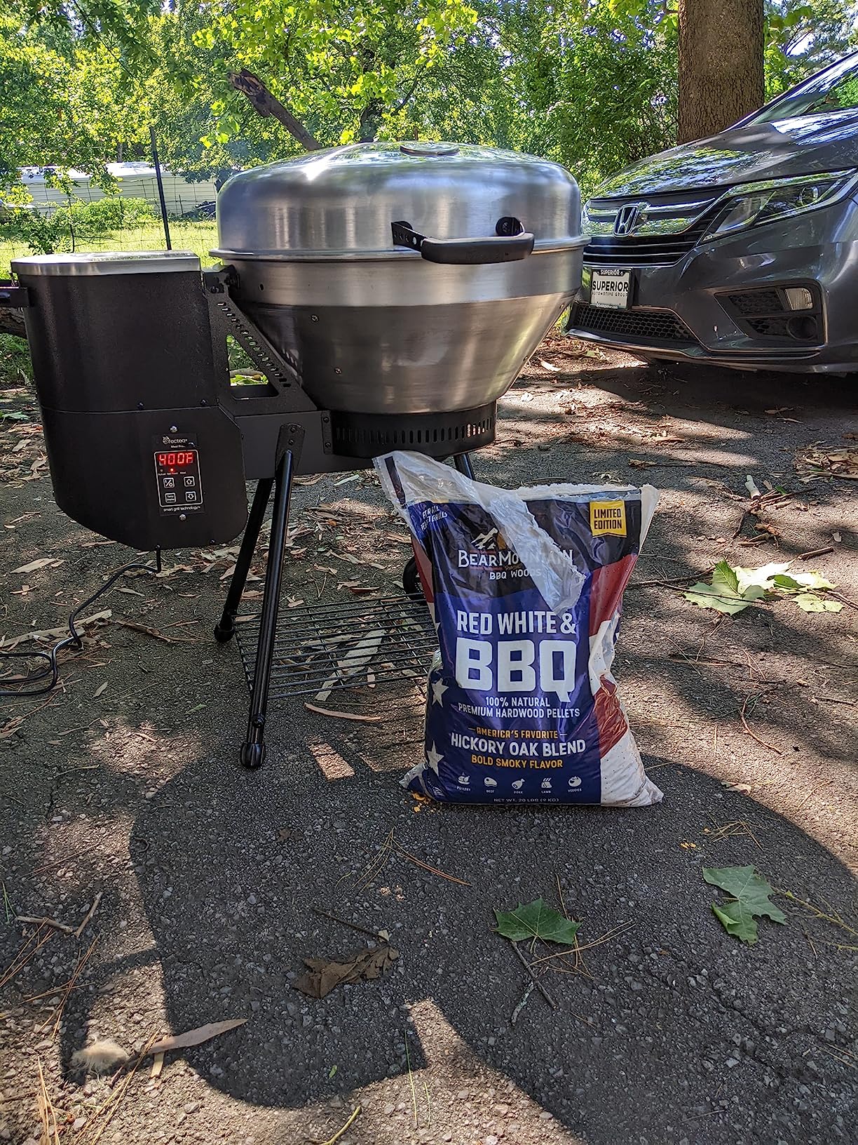 recteq Pellet Grill RT-B380 Bullseye, BBQ, Outdoor, and Electric Pellet Smoker Grill customer photo 1
