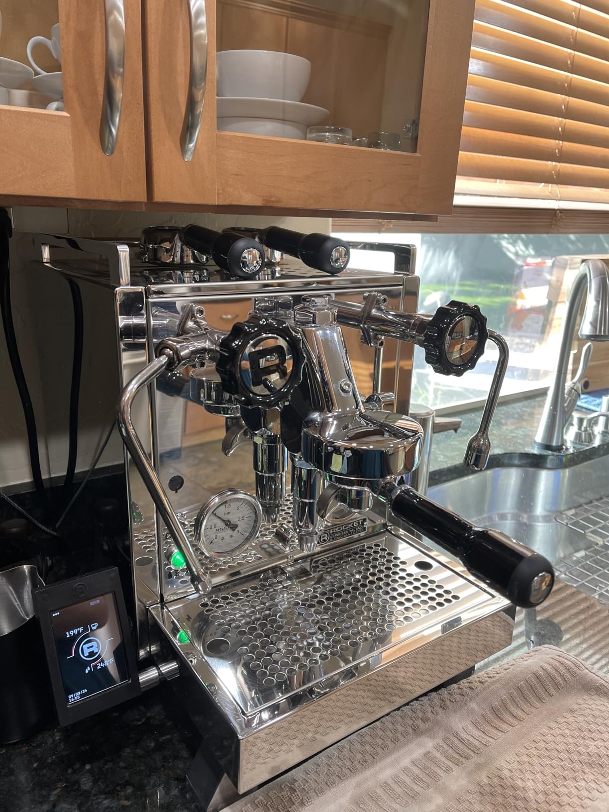 Rocket Espresso R58 Cinquantotto Espresso Machine, Stainless Steel customer photo 1