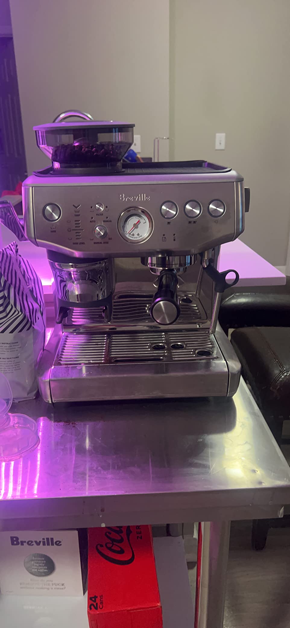 Breville BES876BSS Barista Express Impress, Brushed Stainless Steel customer photo 2
