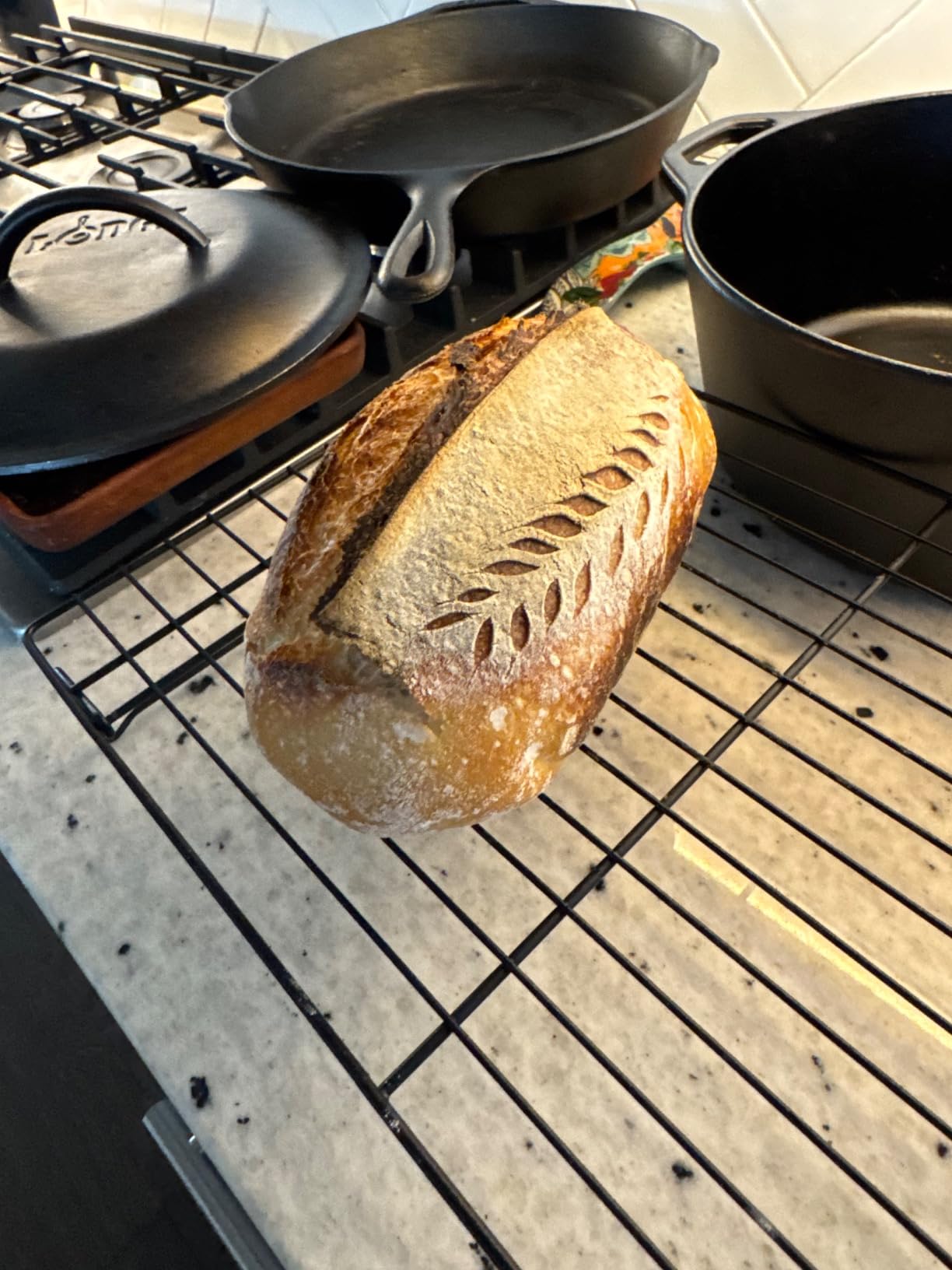 Lodge Cast Iron Loaf Pan - 8.5 x 4.5 Inch PFAS-Free Bread Baking Pan - Naturally Seasoned Cast Iron Bakeware for Sourdough, Meatloaf, Breads, and More - Made in the USA - 2 Pack customer photo 1