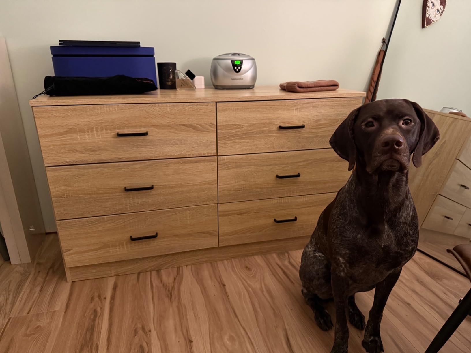 Bigbiglife Dresser for Bedroom, 6 Drawer Double Dresser, Modern Chest of Drawers with Deep Drawers customer photo 2