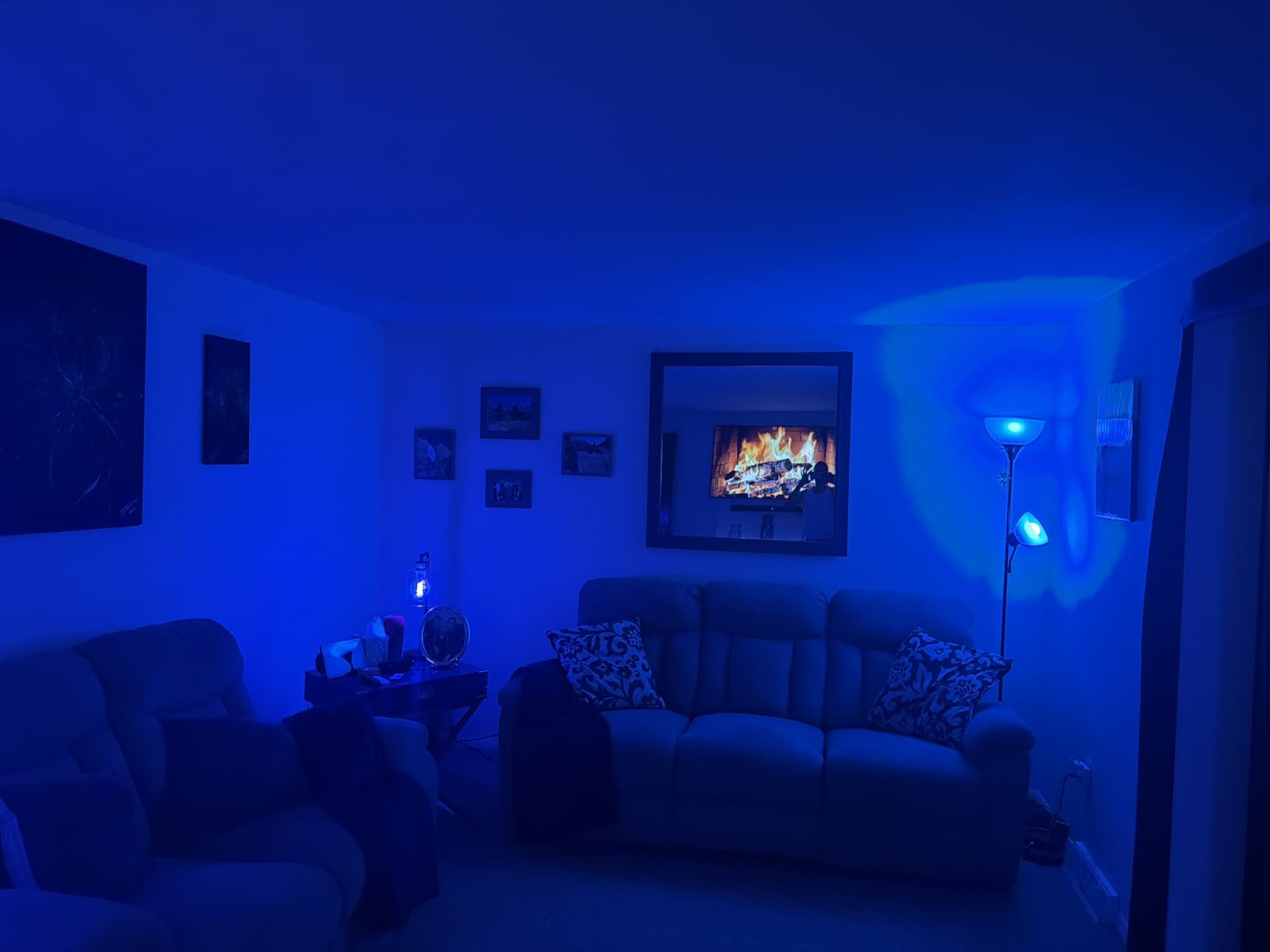 Linkind Matter Smart Light Bulbs, Work with Apple Home, Alexa, Siri, Google | Matter-enabled Direct Connect, LED Color Changing Light Bulbs, Mood Lighting, Music Sync, A19 E26 60W 800LM 2.4G WiFi, 6 Pack customer photo 1
