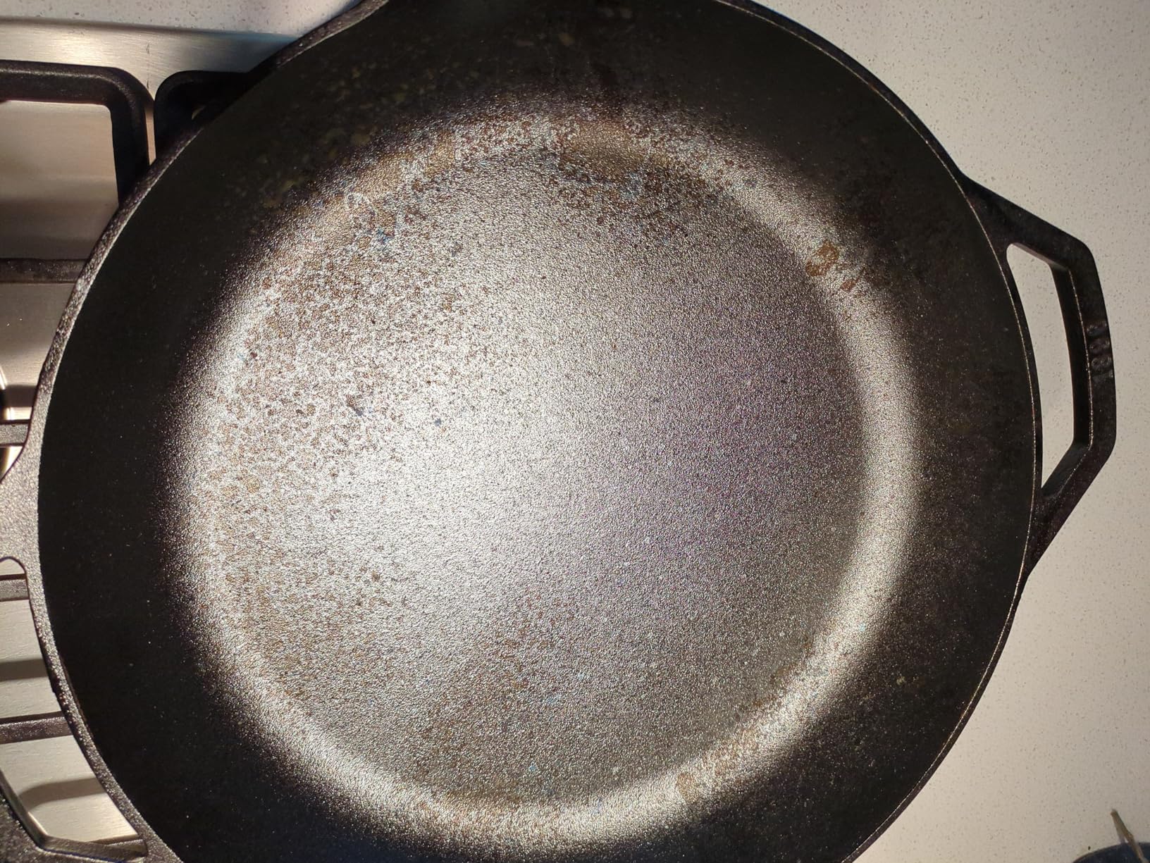 Lodge Chef Collection 14 Inch Chef Style Cast Iron Skillet customer photo 2