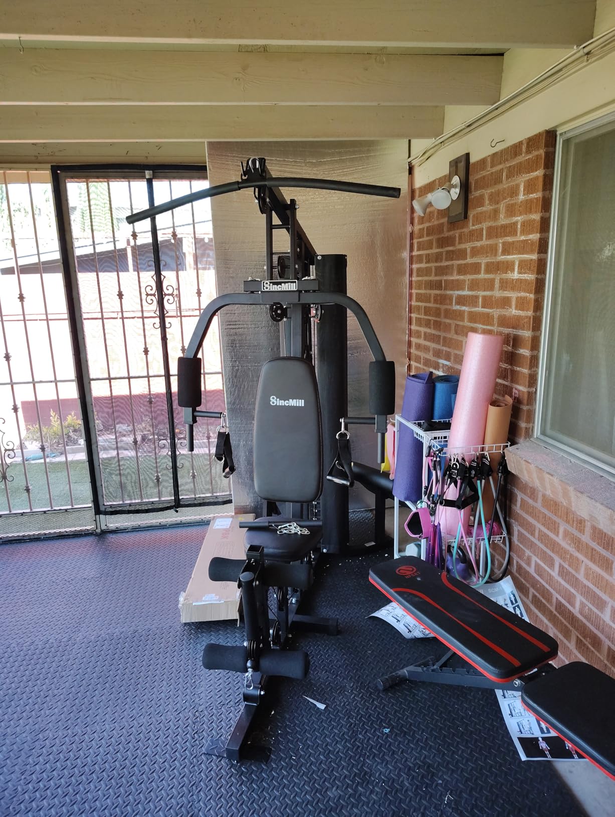 SincMill Home Gym Multifunctional Full Body Workout Equipment for Home Exercise Fitness customer photo 1