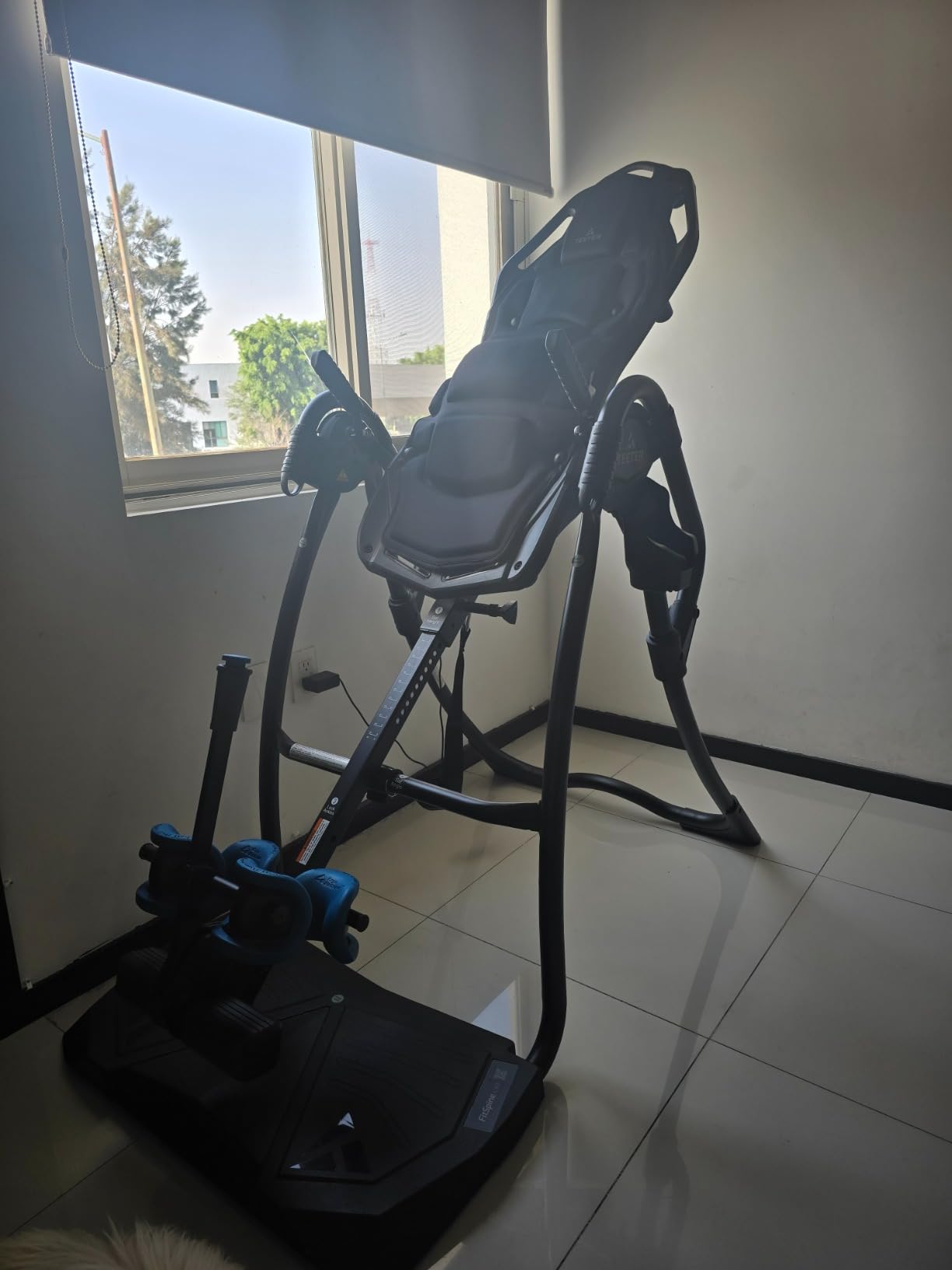 TEETER FitSpine LX9 Inversion Table, Deluxe Easy-Reach Ankle Lock, Decompression Surface for Back Pain Relief, Integrated Accessories, UL Safety Certified, Heavy-Duty 300 lb Capacity, FDA Registered customer photo 1
