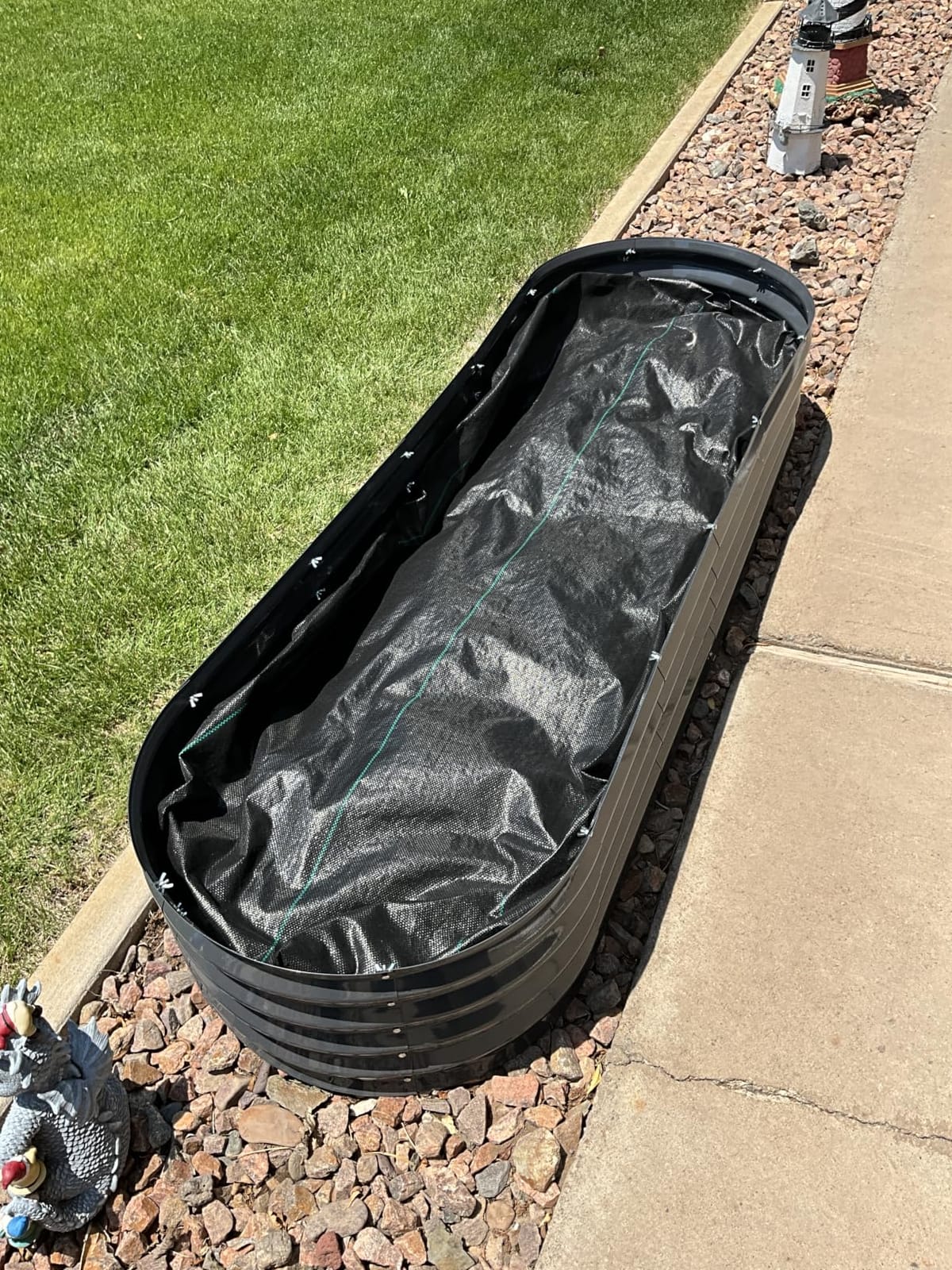 Utopia Home Galvanized Raised Garden Bed Kit 4x2x1ft, Planter Box Raised Garden Beds Outdoor, Easy Assembly Metal Raised Bed for Gardening Vegetables, Fruits, Flowers - Pack of 01 - Silver customer photo 2