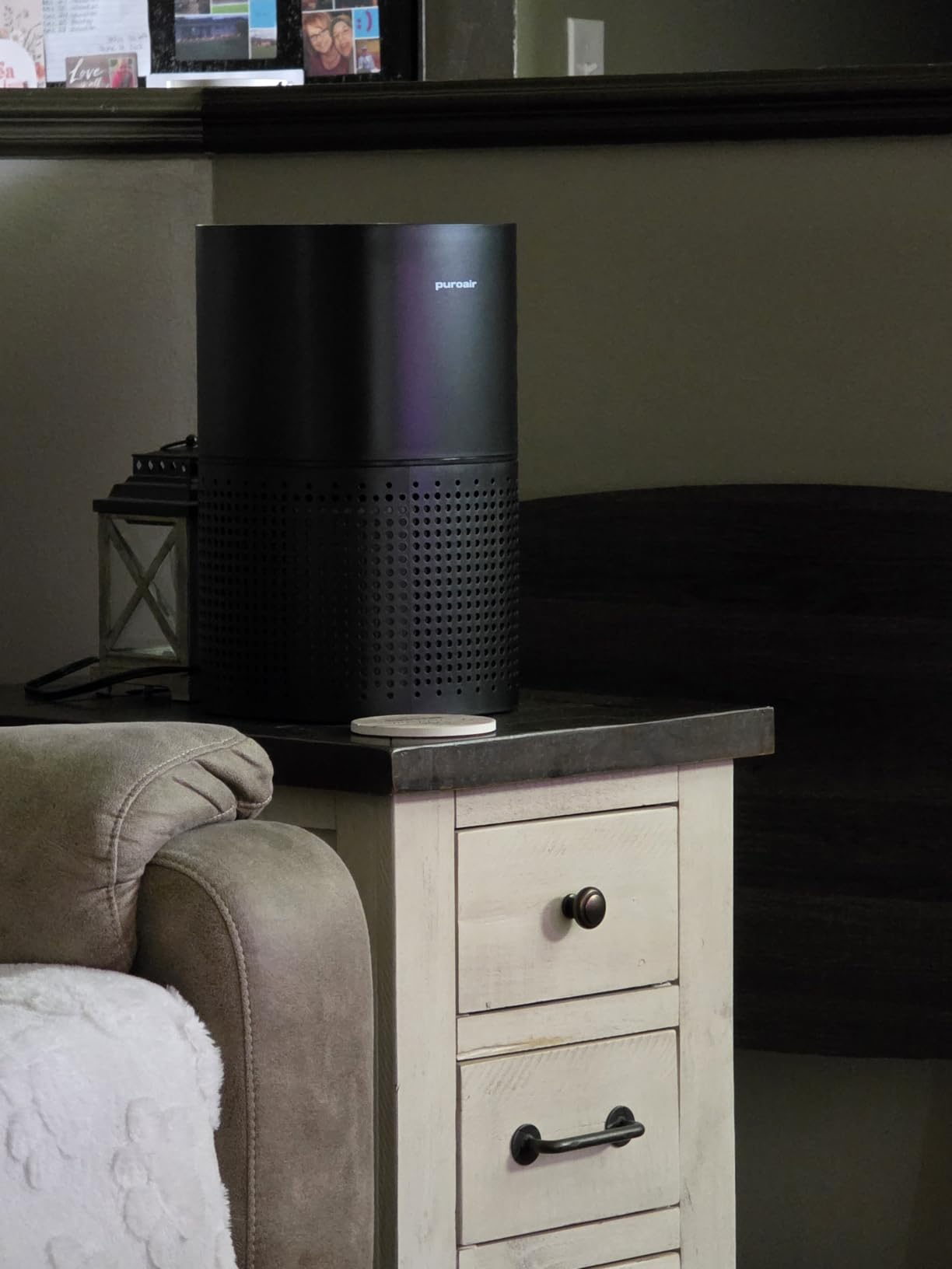 PuroAir 400 HEPA Air Purifiers for Home Large Room Pets Filter 2,000 Ft² | Large Room Air Purifiers CarbonTech Air Filter for Smoke, Odor, Allergies is 500X Stronger - Air Quality Sensor, Sleep Mode customer photo 2