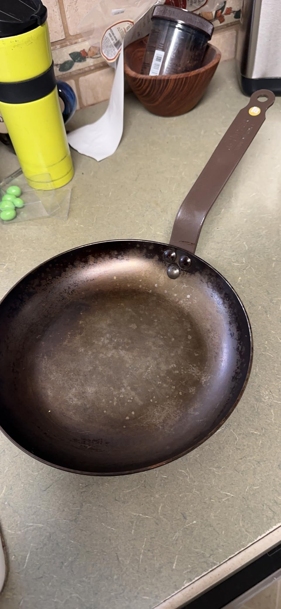 de Buyer MINERAL B Carbon Steel Omelette Pan - 8
