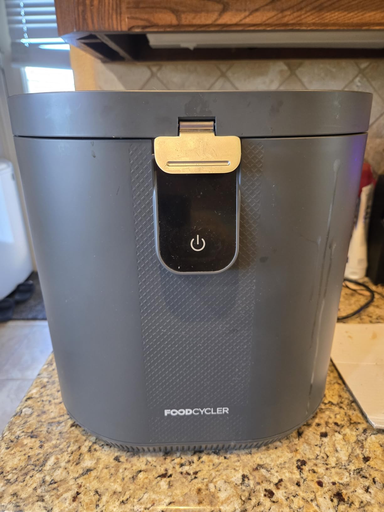 Food Cycler Eco 5 Award-Winning Kitchen Food Recycler | Indoor Composter Bin Alternative | Electric Countertop Food Disposer with Odorless 5L Indoor Food Waste Bin for Easy Waste Management | Grey customer photo 1