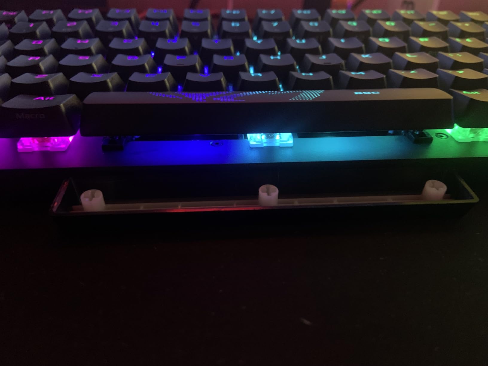 ASUS ROG Strix Scope II 96 Wireless Mechanical Gaming Keyboard - 96% Full-Size, Tri-Mode Connectivity, Hot Swappable Pre-lubed ROG NX Snow Linear Switches, PBT Keycaps, RGB, PC/Mac Support-Black customer photo 1