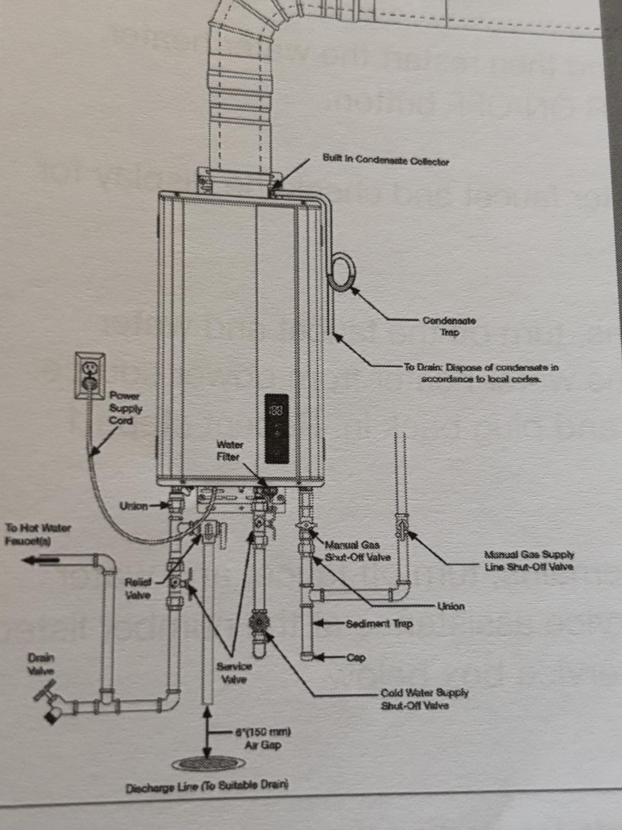 Rheem RTG Series 7.0 GPM Natural Gas Tankless Water Heater Indoor | 160,000 BTUs High Efficiency On Demand, Continuous Hot Water | Non-Condensing customer photo 2