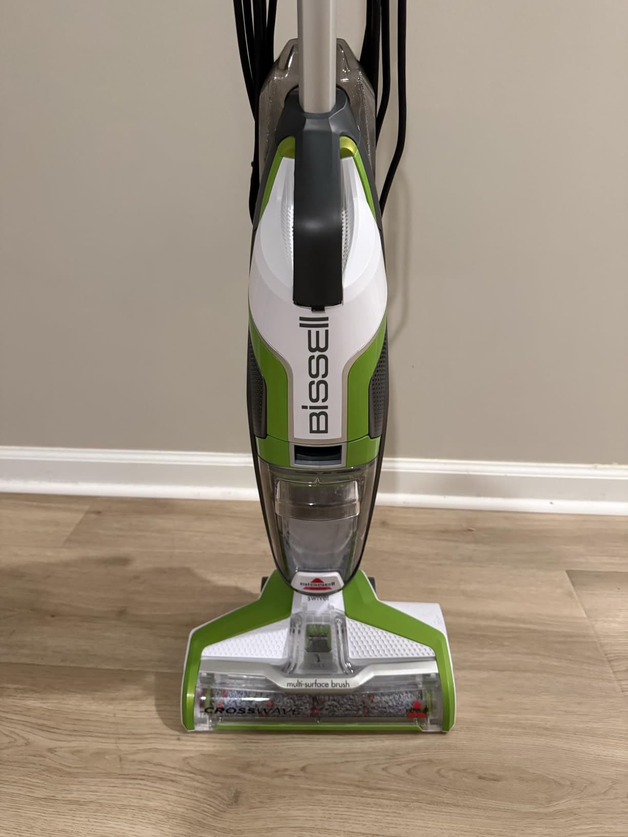 Bissell Crosswave Turbo Vacuum Mop All in One Wet and Dry Vac Combo Hard Floor & Area Rug Cleaner, 3888A | Turbo suction for deep cleaning; all-in-one wet/dry vac combo; cleans hard floors and area rugs customer photo 1