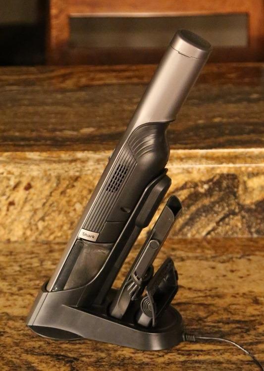 Shark WANDVAC Cordless Hand Vac, Black, WV201BK | Lightweight at 1.4 Lbs., Powerful Suction for Pet Hair, Charging Dock, One-Touch Empty, Car & Home, Duster Crevice Tool customer photo 1