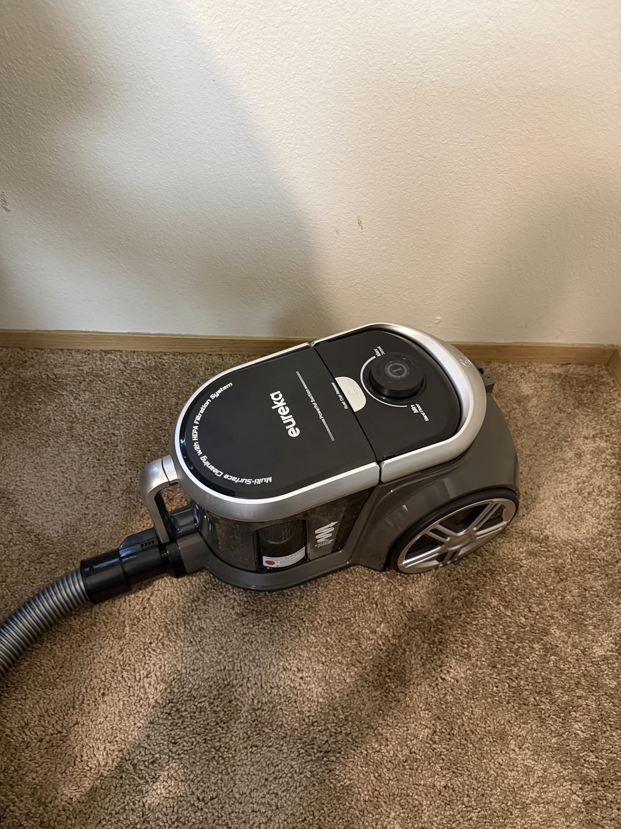 Eureka Bagless Canister Vacuum Cleaner, Vacuum for Hardwood Floor, Carpet customer photo 2