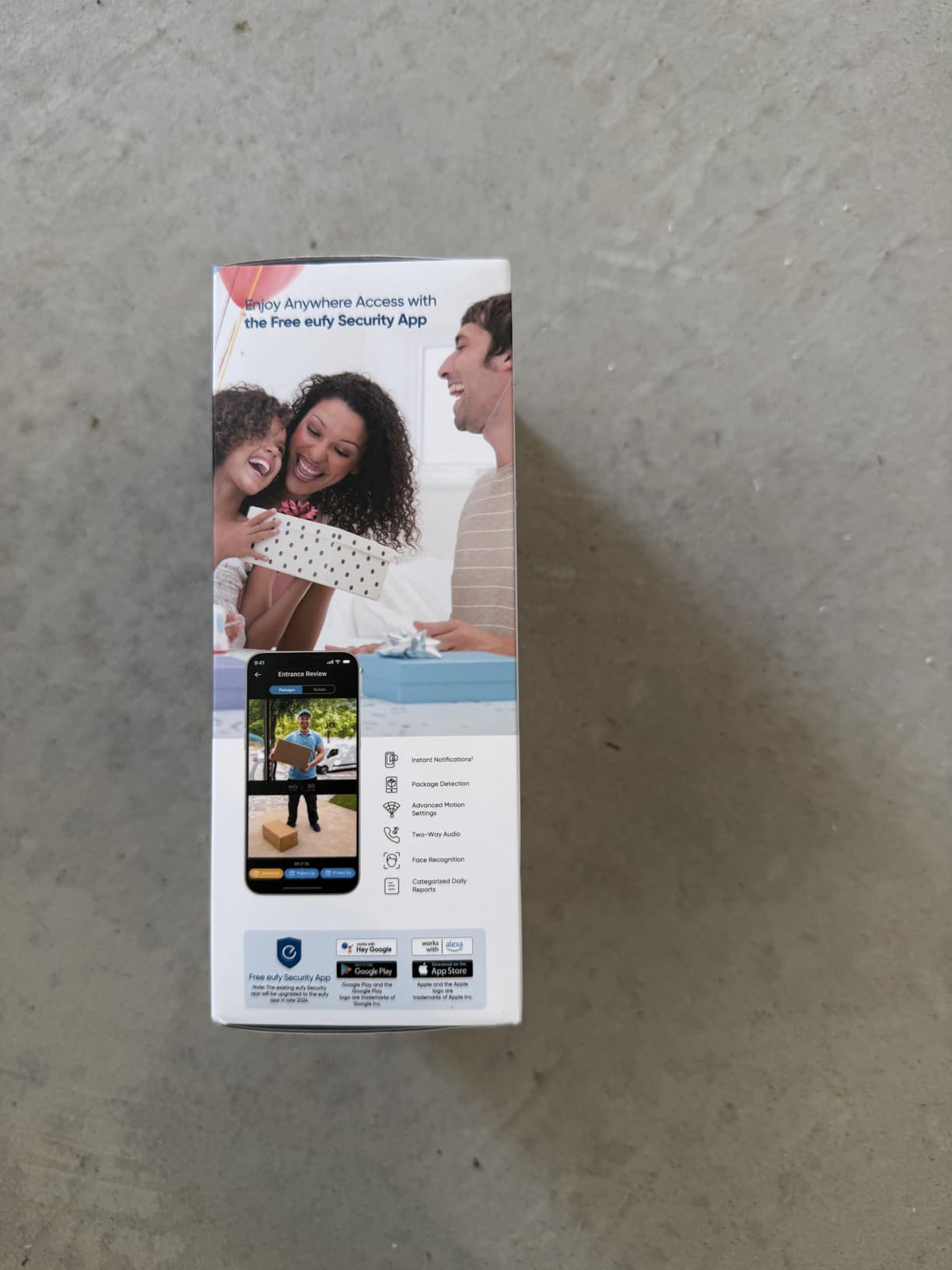 eufy Security Video Doorbell E340, Dual Cameras, 2K FHD | No subscription, head-to-toe view, wireless or wired, color night vision, two-way talk, AI motion/package detection, 8GB customer photo 1