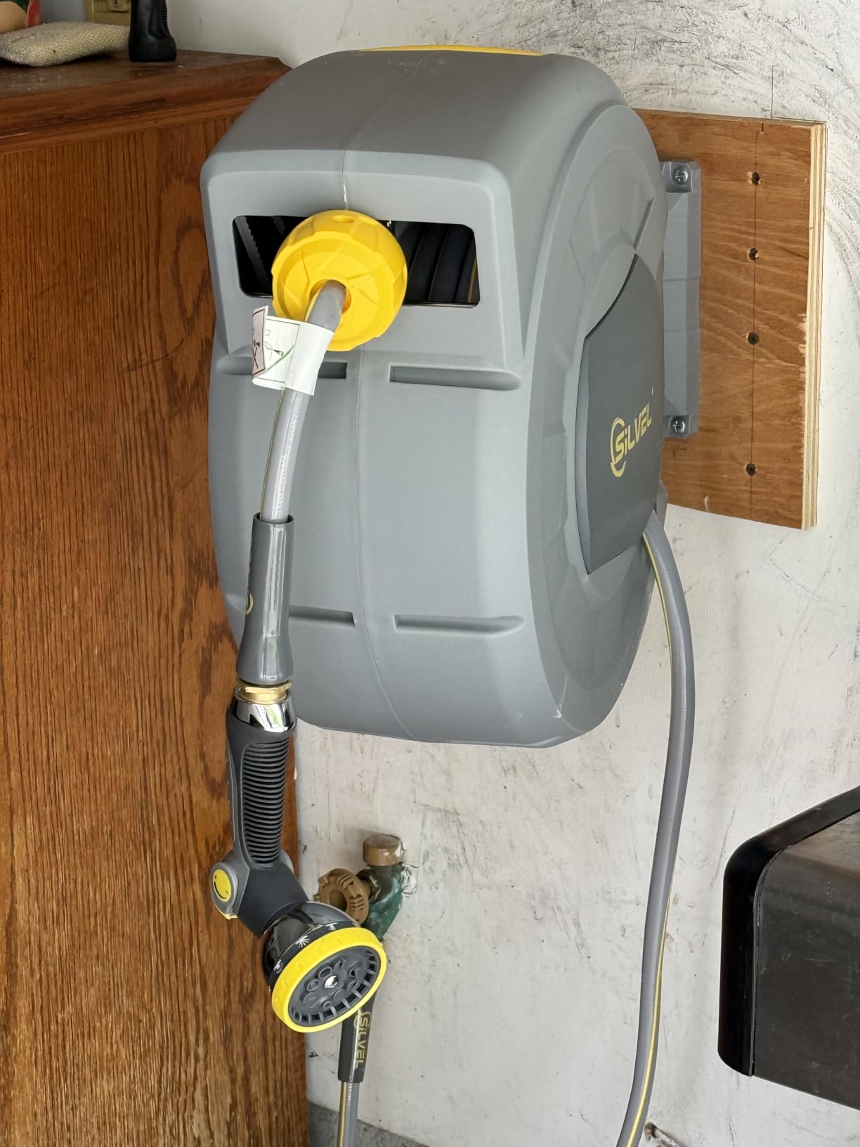 Retractable Garden Hose Reel, 1/2