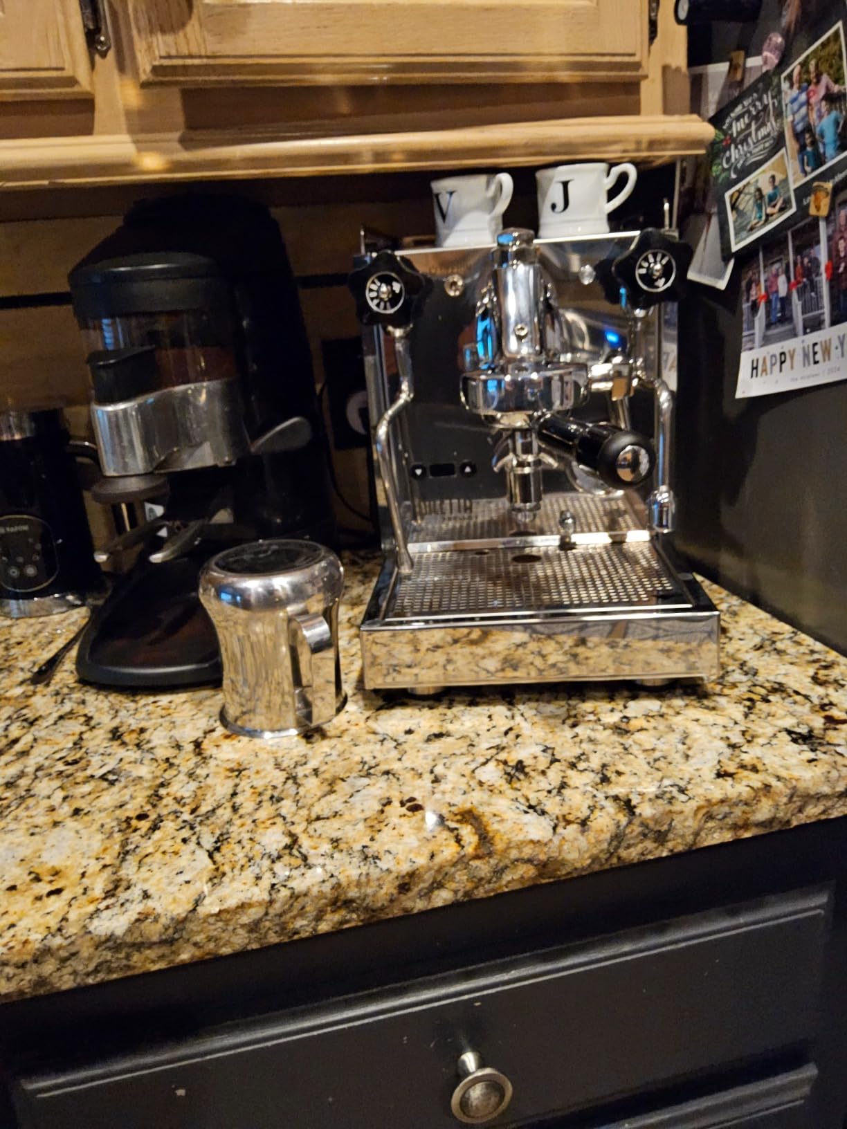 Diletta Bello+ Espresso Machine | E61 | PID Temperature Control | Shot Timer | Programmable Preinfusion | Handmade In Italy (Black) customer photo 2