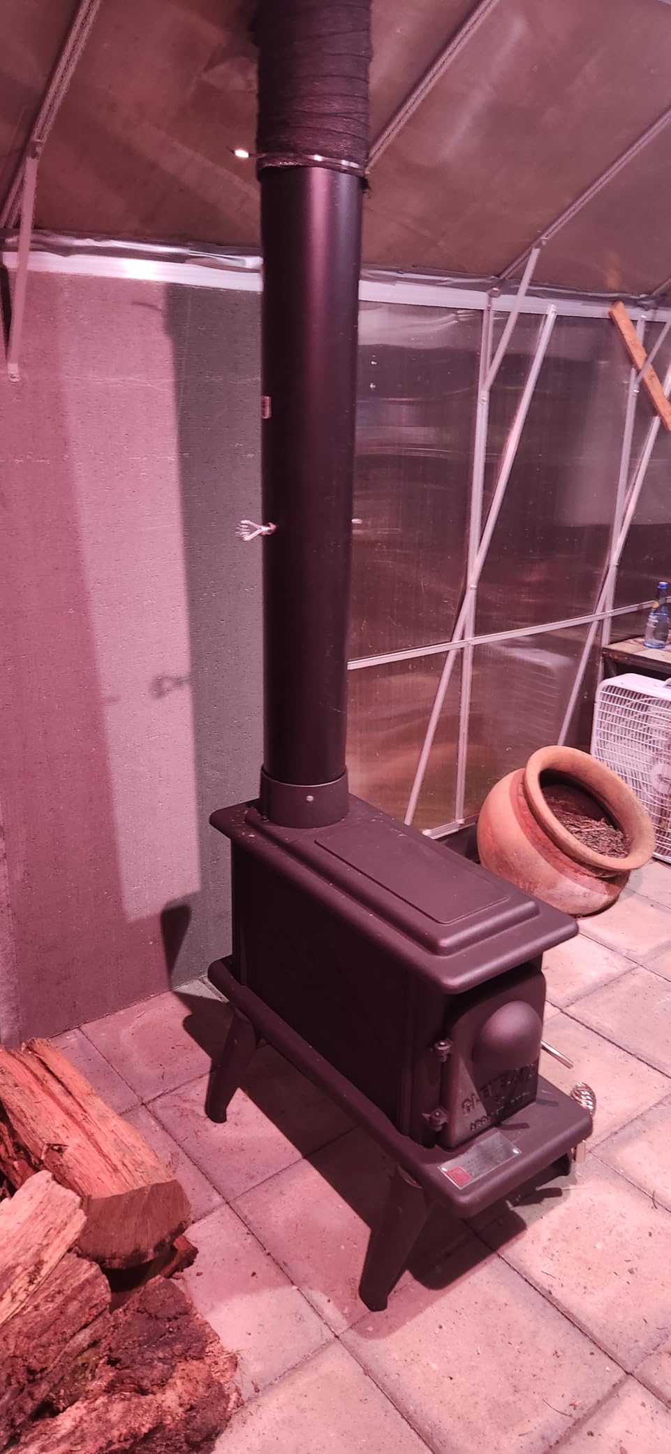 Cleveland Iron Works Single Burn Rate Wood Stove customer photo 1