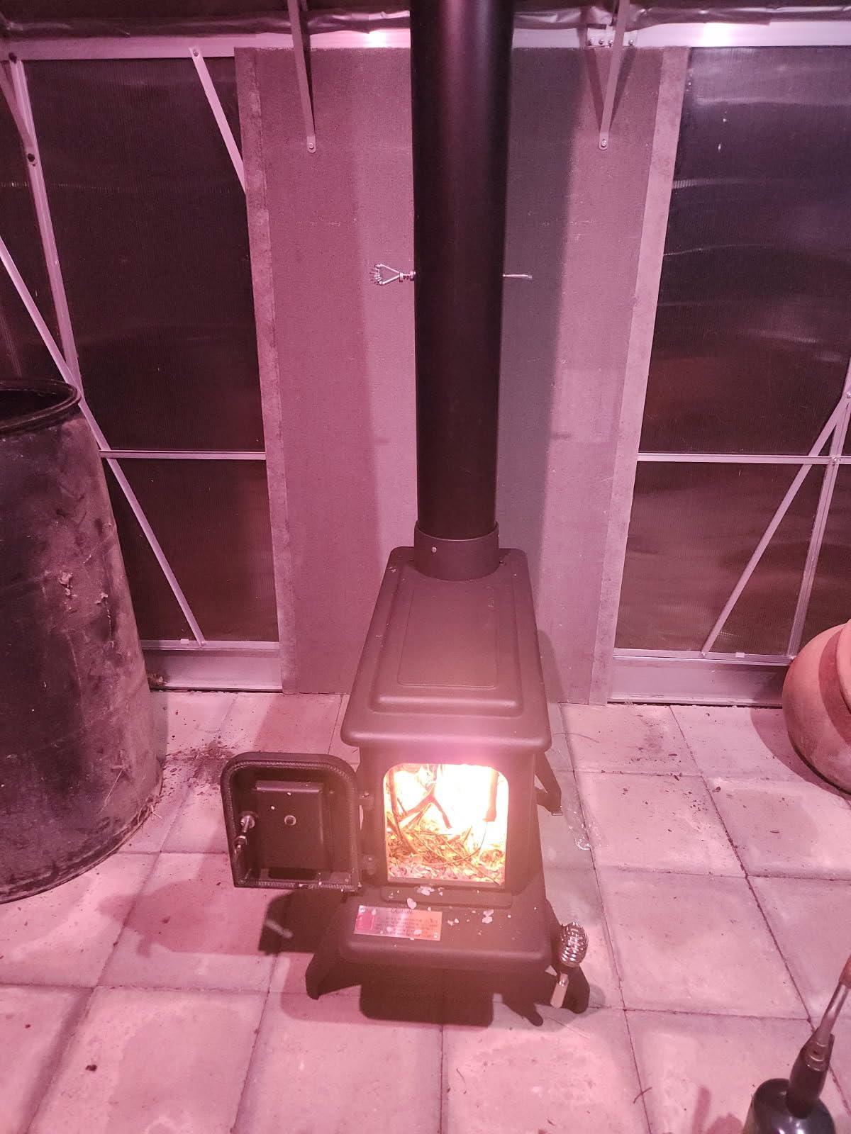 Cleveland Iron Works Single Burn Rate Wood Stove customer photo 2