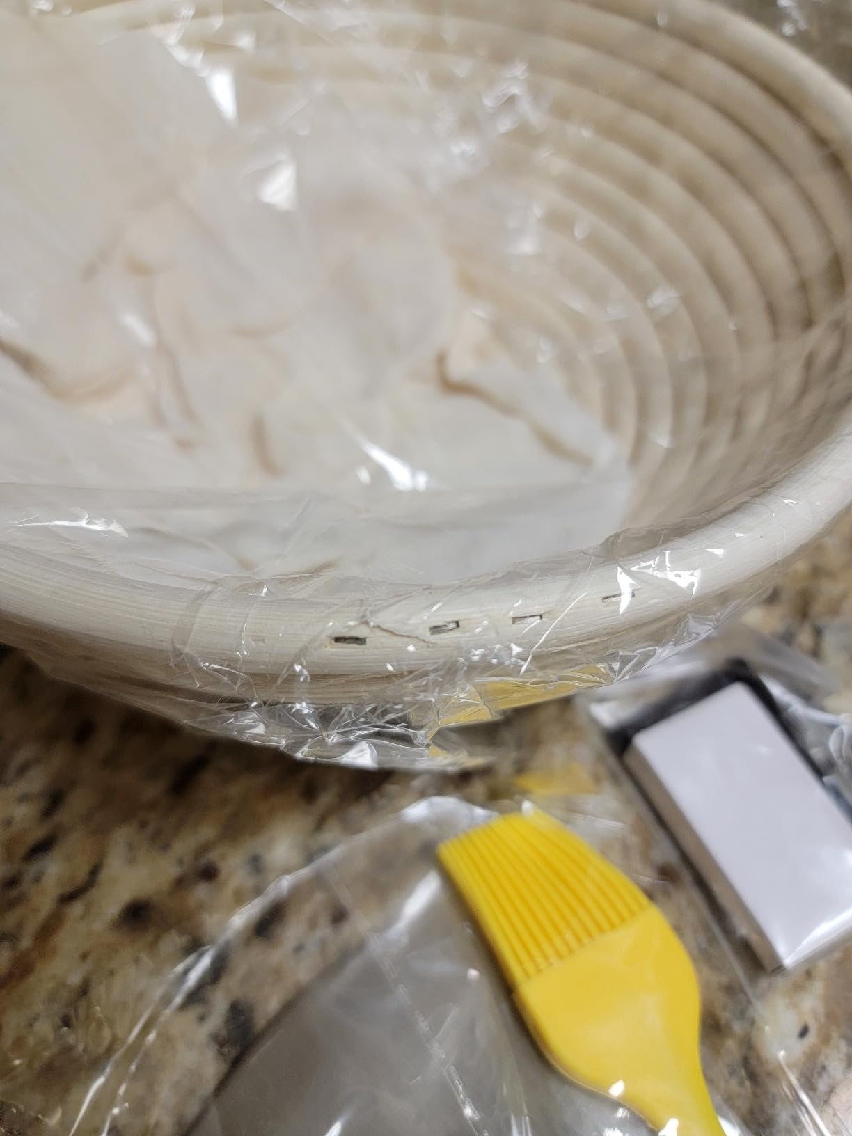 Banneton Bread Proofing Basket, Sourdough Bread Baking Supplies, Oval Rattan Rising Proofing Baskets Bowls Set of 2, Artisan Sourdough Bread Gifts for Home Bakers customer photo 1