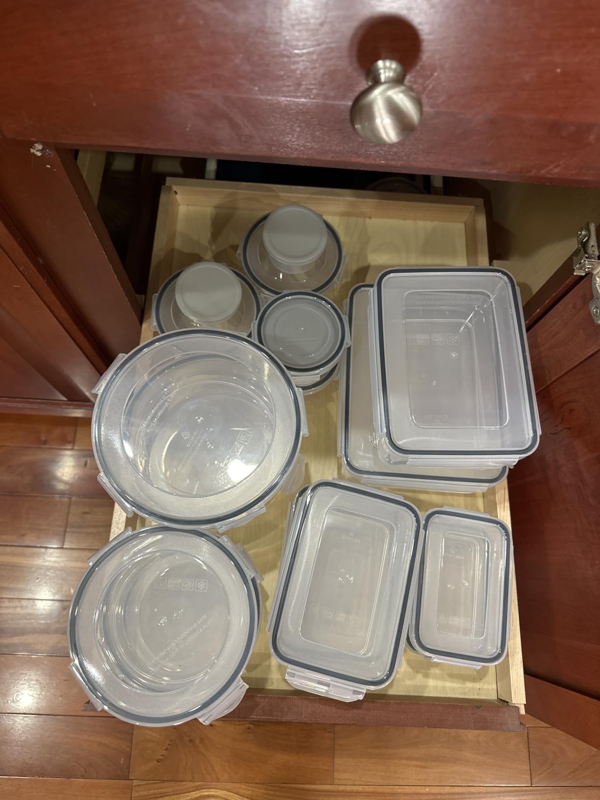 JSCARES 40 PCS Food Storage Containers with Lids Airtight (20 Lids &20 Containers) - Leakproof Meal-Prep Containers for Kitchen Storage Reusable Plastic Microwave/Dishwasher Safe with Labels & Pen customer photo 1
