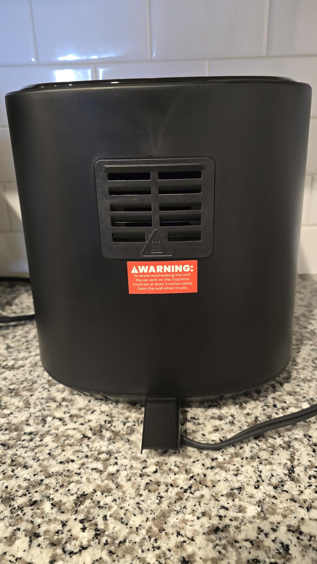 Chefman Air Fryer - 4 QT Compact Airfryer for Quick & Easy Meals in Minutes, Features Hi-Fry Technology for Extra Crisp, Touchscreen Controls with 4 Presets, Nonstick & Dishwasher Safe Basket - Black customer photo 2