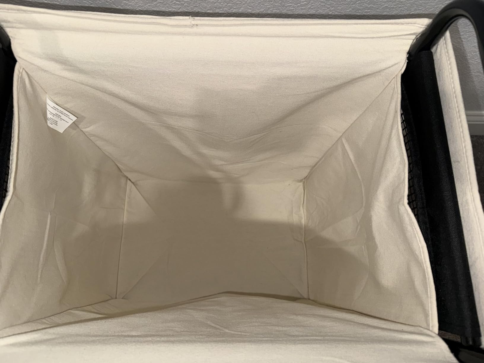 STO STO Laundry Hamper 2 Section, 100L Rolling Laundry Sorter Cart with Removable and Washable Liner Bag customer photo 1