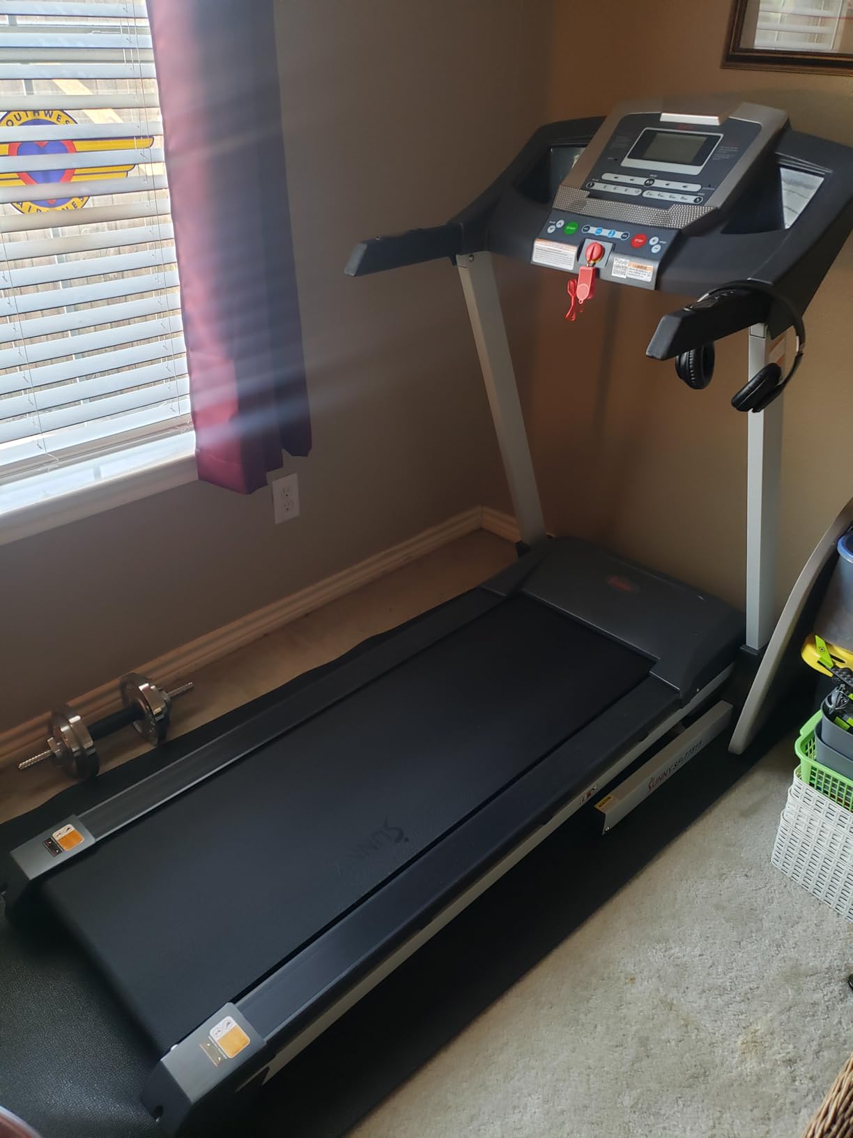 Sunny Health & Fitness Fully Assembled Auto Incline Treadmill for Home Gym customer photo 1