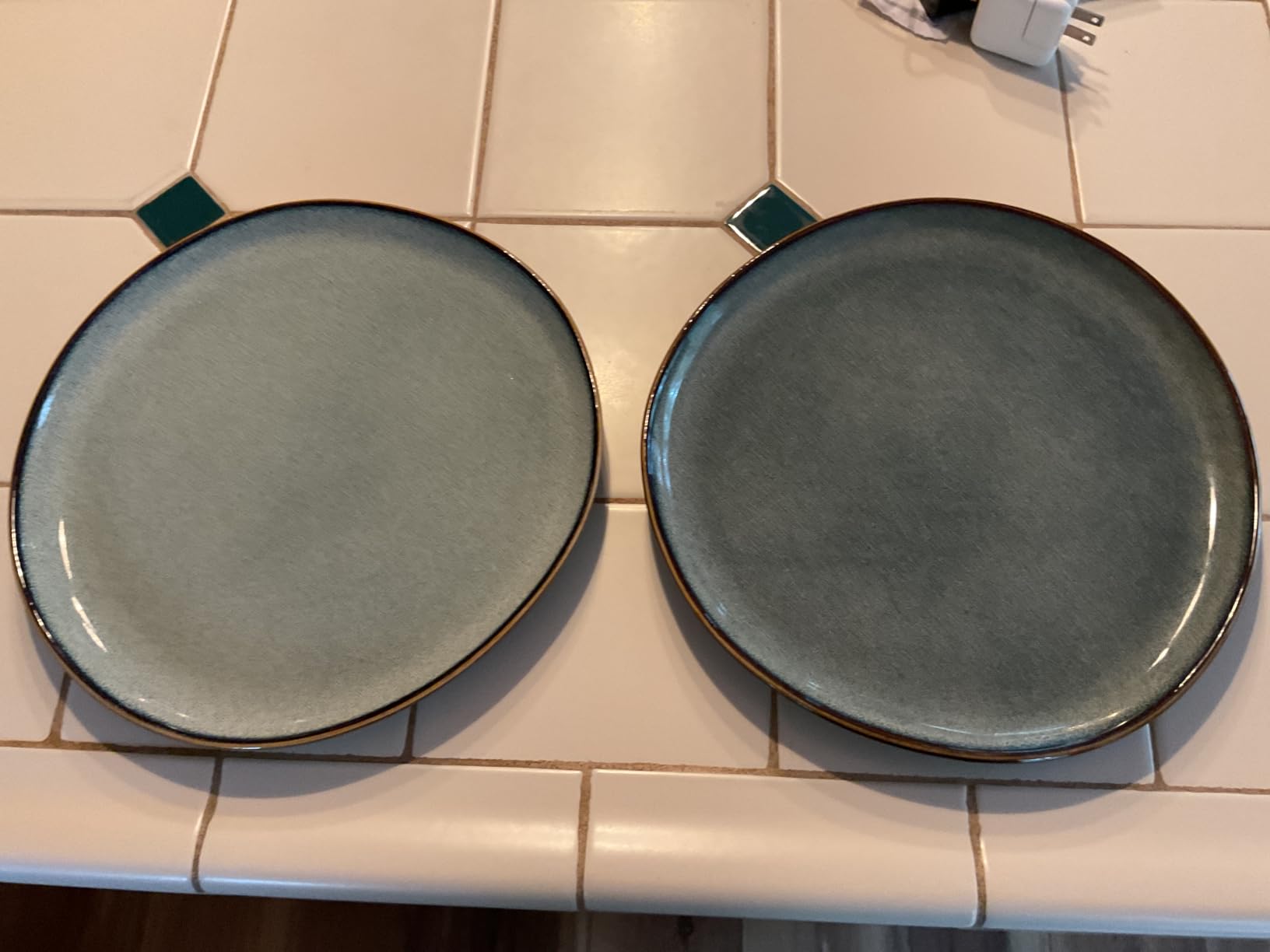 AmorArc Ceramic Dinnerware Sets,Handmade Reactive Glaze Stoneware Plates and Bowls Sets,Highly Scratch Resistant | Dishwasher & Microwave Safe Dishes Set,Service for 8 (24pc) customer photo 1