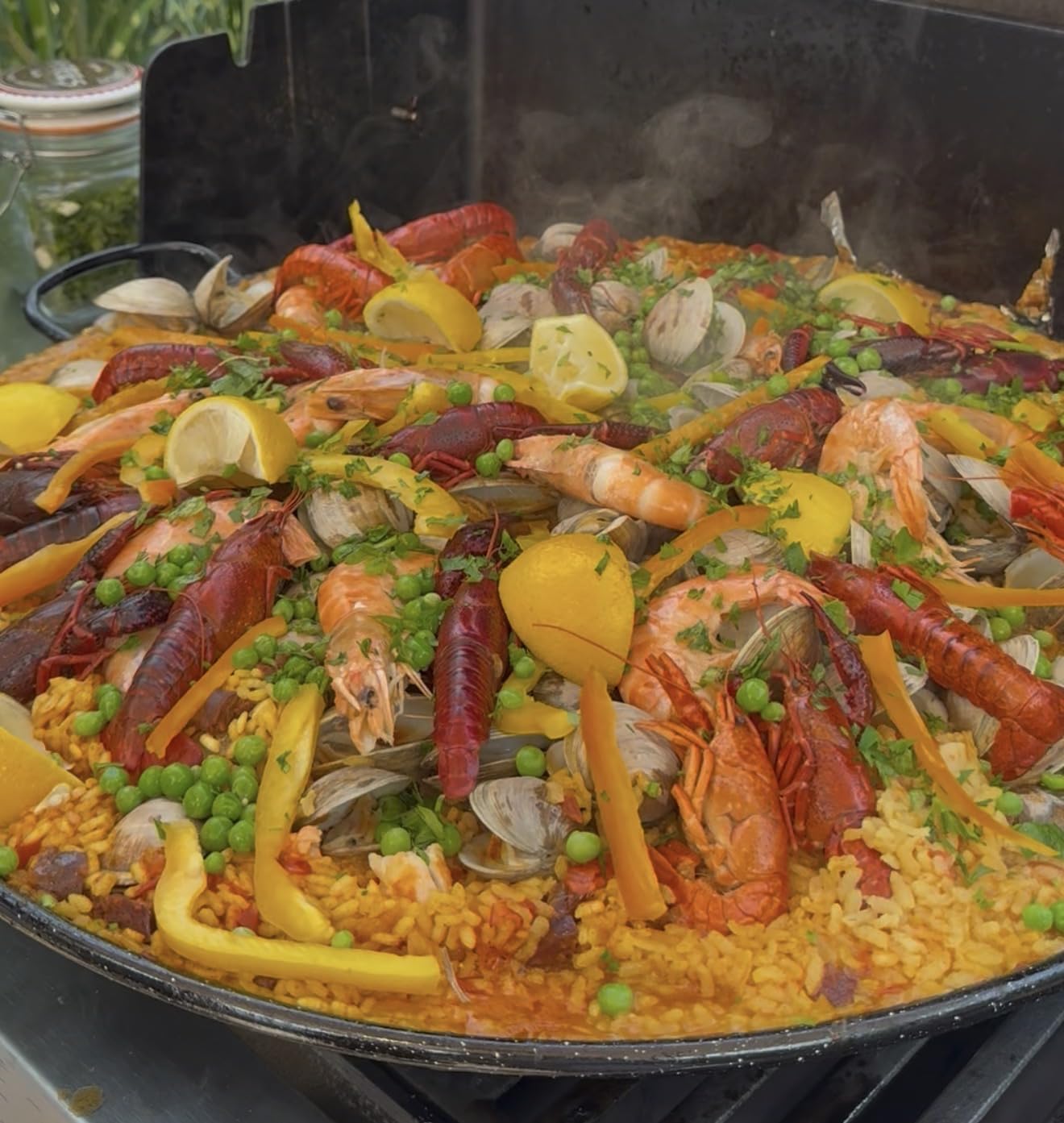 Paelluxe Paella Pan Enameled No-Rust Steel Skillet - 13 Inch, 6 Servings customer photo 1
