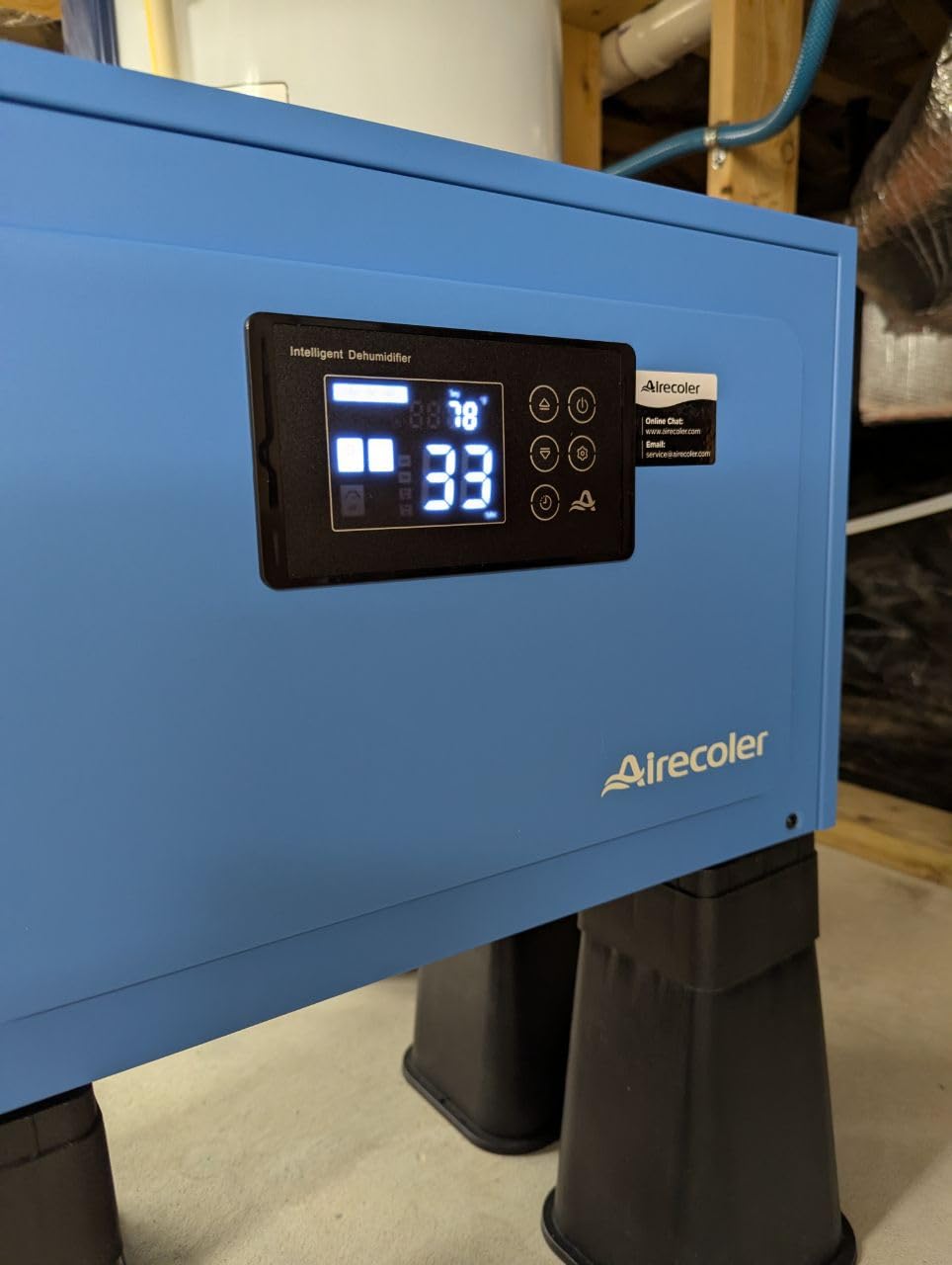 125 Pints Commercial Dehumidifier for Crawl Space & Basement customer photo 1