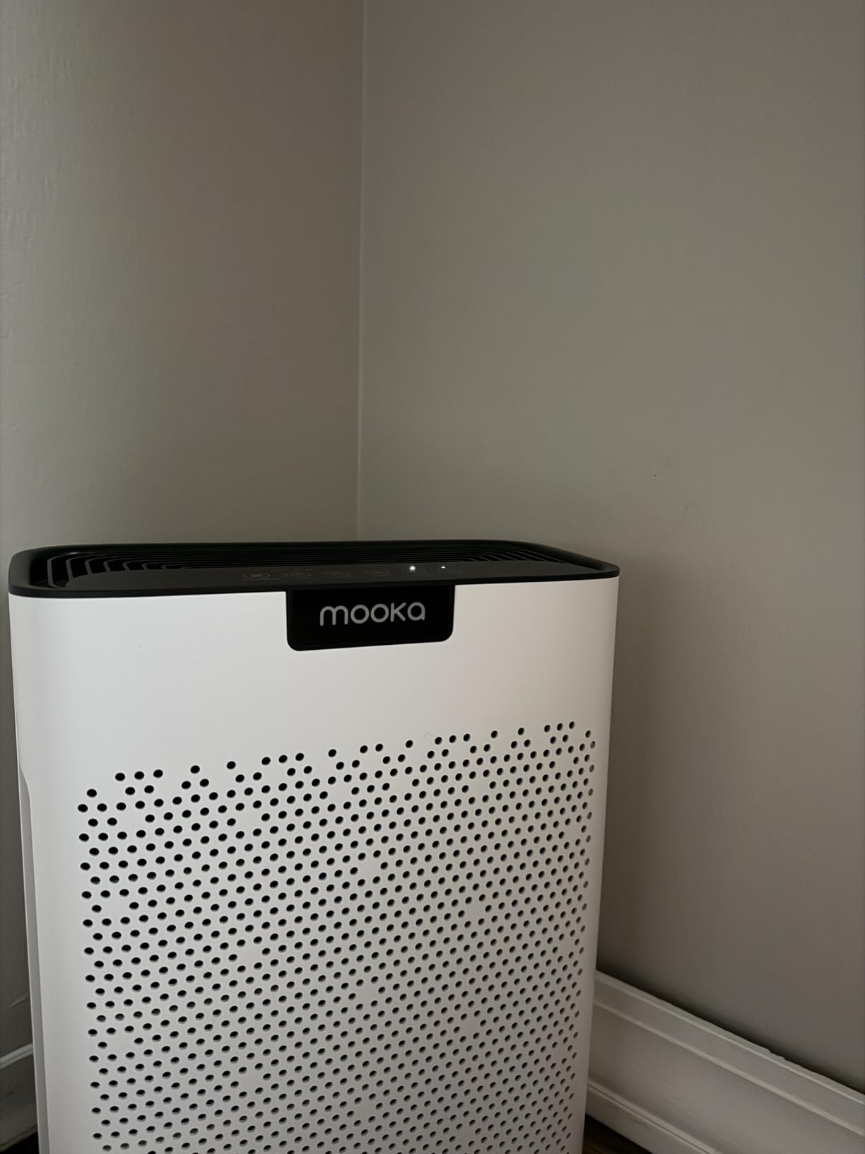 MOOKA Air Purifier for Home Bedroom Large Room 2200 Ft², True HEPA Filter, Washable Pre-Filter, Auto Mode, Quiet Sleep Mode, Air Quality Monitor, Air Cleaner for Pet Dust Smoke Pollen, KJ190H White customer photo 2