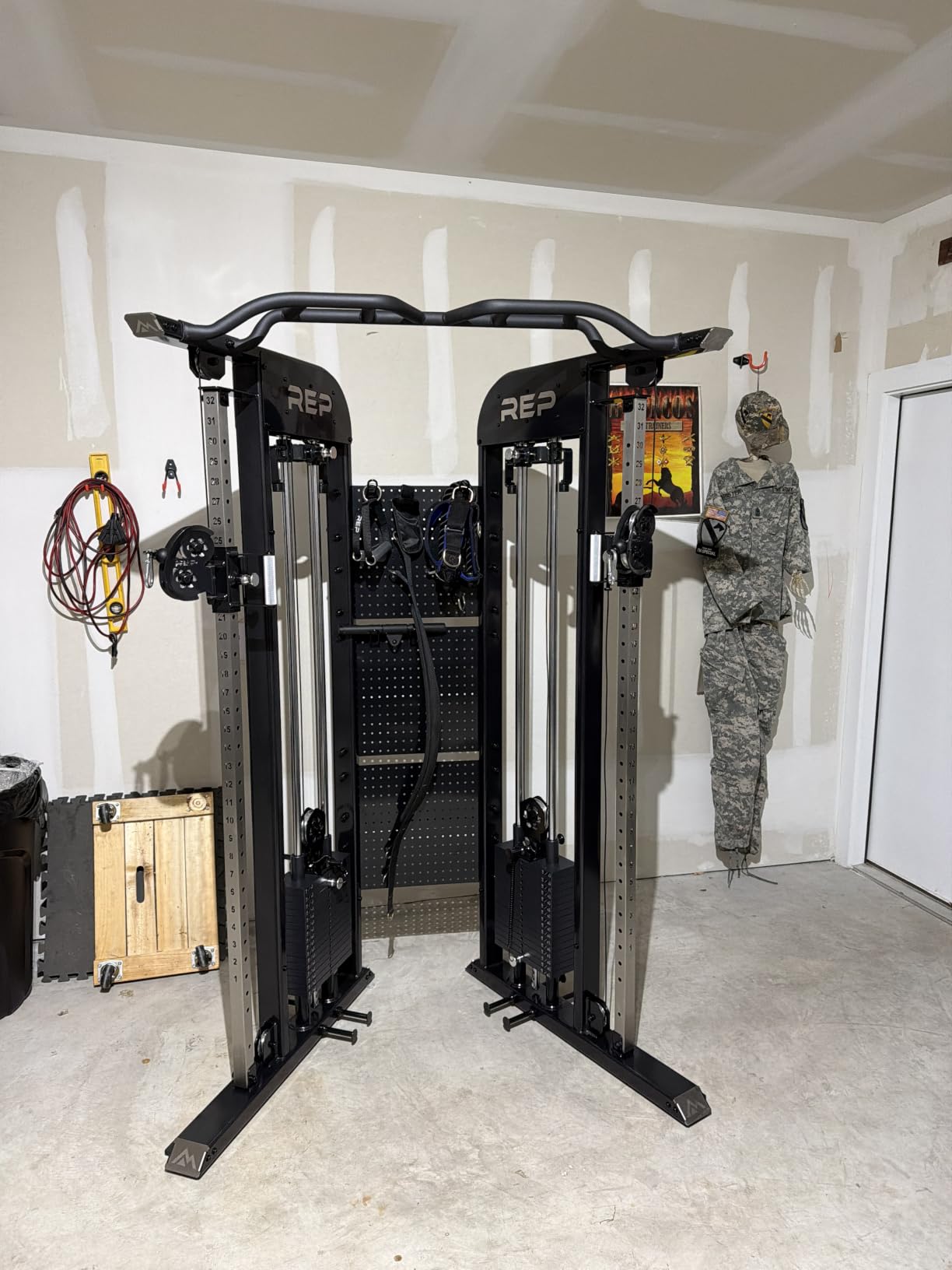 REP Fitness Arcadia Functional Trainer- All in one Functional Trainer and Cable Machine for Home and Garage Gym!- Optional Weight Stack Upgrades and Attachment Packages customer photo 1