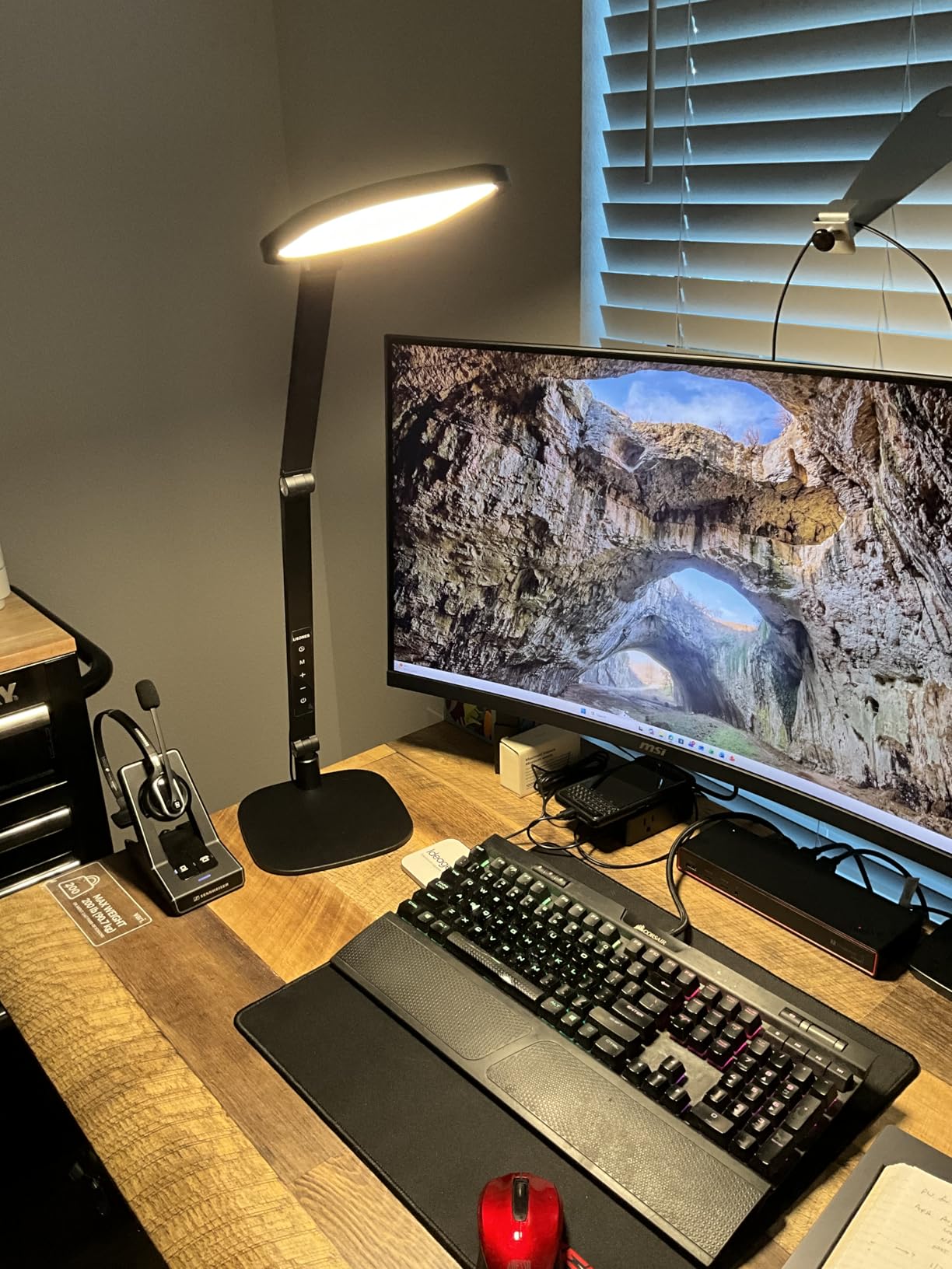 LitONES LED Desk Lamp for Home Office, Soft Edge-lit Design - Modern Style customer photo 1