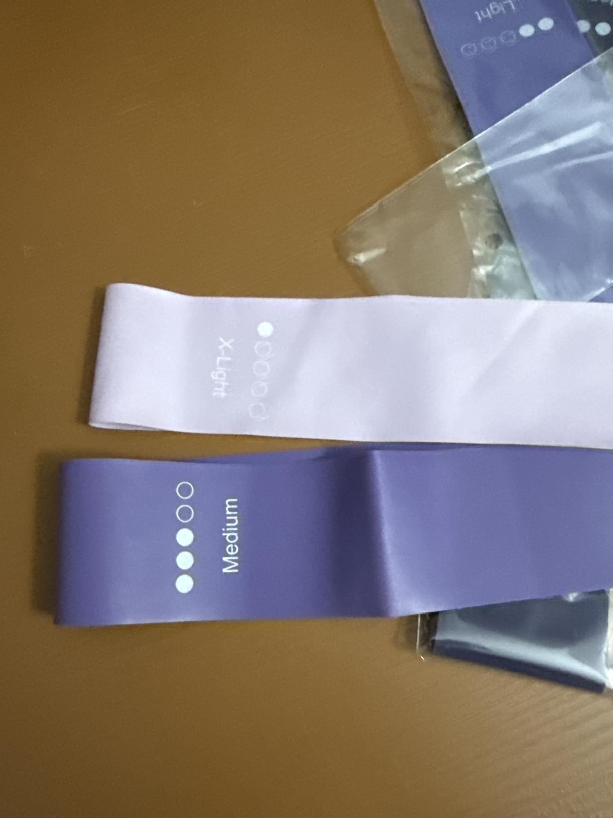 Resistance Bands for Working Out, 5-Pack Elastic Loop Exercise Bands for Strength Training Stretching, Home Gym Equipment for Pilates Yoga Physical Therapy, Leg Glute Arm Workout Kit for Women Men customer photo 2