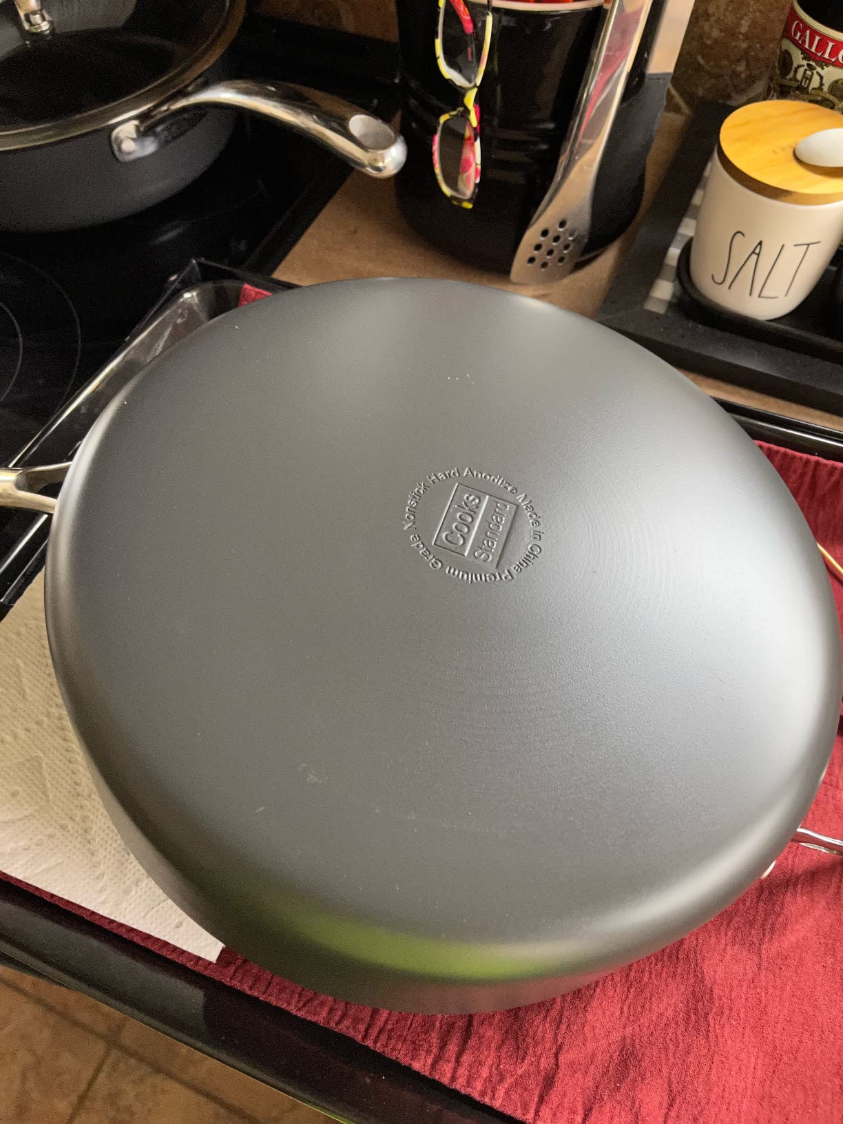 Cooks Standard Classic 4 Quart Hard Anodized Deep Sauté Pan with Lid, 10.5 Inch Ceramic Nonstick Deep Frying Pan customer photo 1