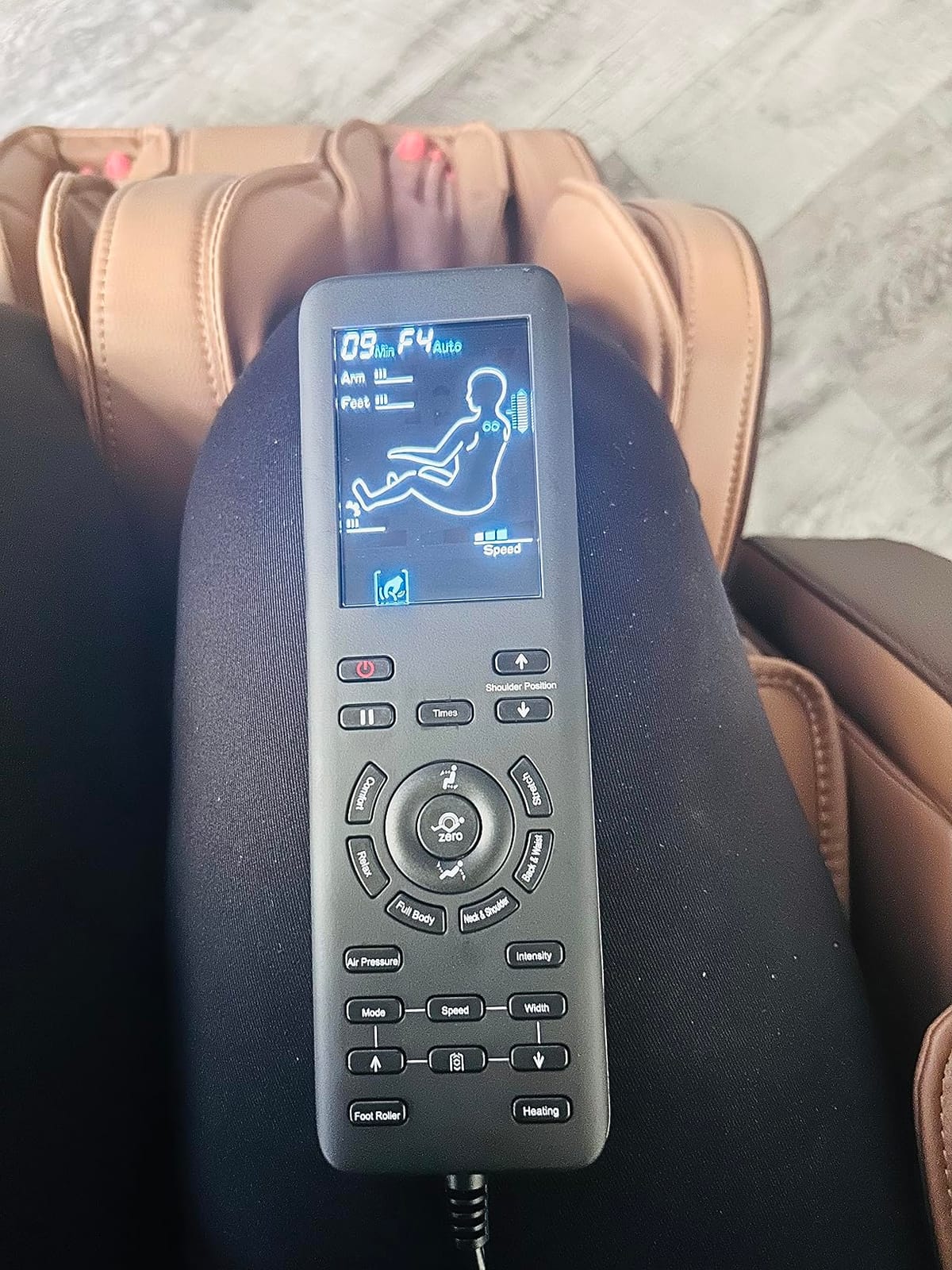 4D Massage Chair Full Body Zero Gravity OverSize Recliner with Body Scan | 55