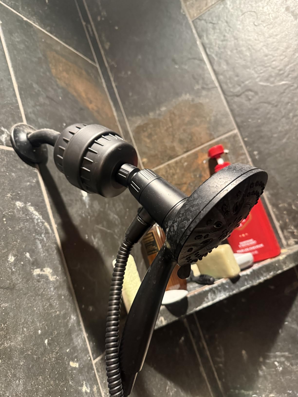 weAQUA Heavy Duty Shower Filter for Hard Water, Chlorine, Heavy Metals | Reduces Dry, Itchy Skin, Frizzy Hair for Softer Skin, Smoother Hair & a Healthier Scalp customer photo 1