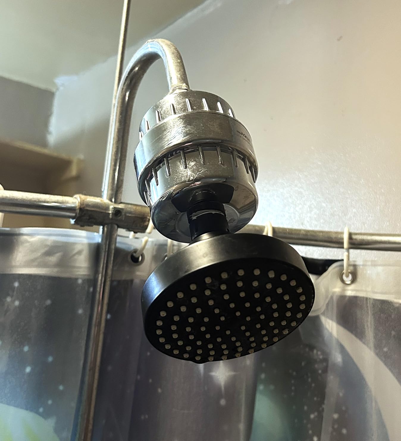 weAQUA Heavy Duty Shower Filter for Hard Water, Chlorine, Heavy Metals | Reduces Dry, Itchy Skin, Frizzy Hair for Softer Skin, Smoother Hair & a Healthier Scalp customer photo 2