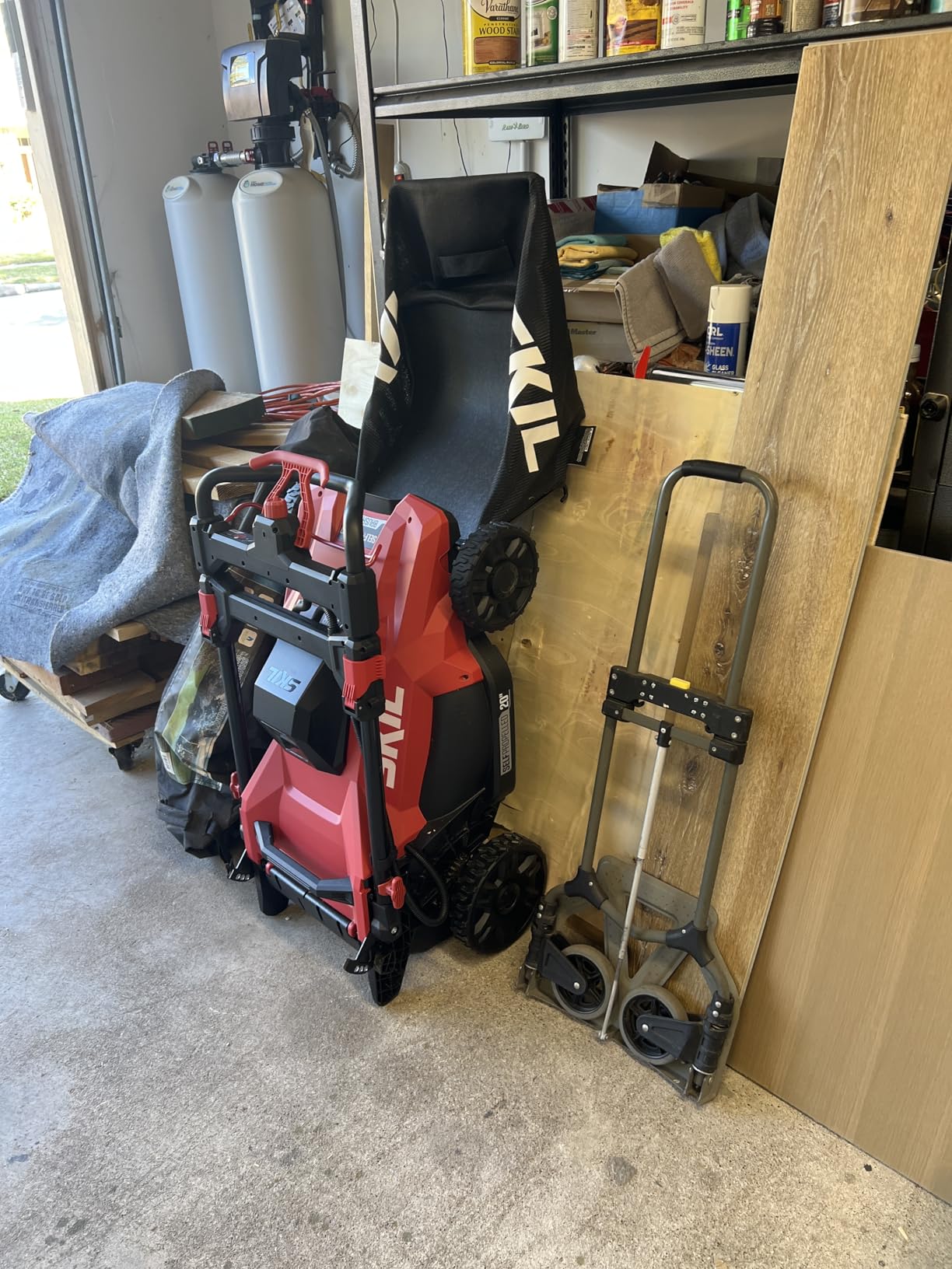 SKIL PWR CORE 40 Brushless 40V 20-Inch Self-Propelled Mower Kit, Includes 6.0Ah Battery and Auto PWR JUMP Charger - SM4910C-11 customer photo 2