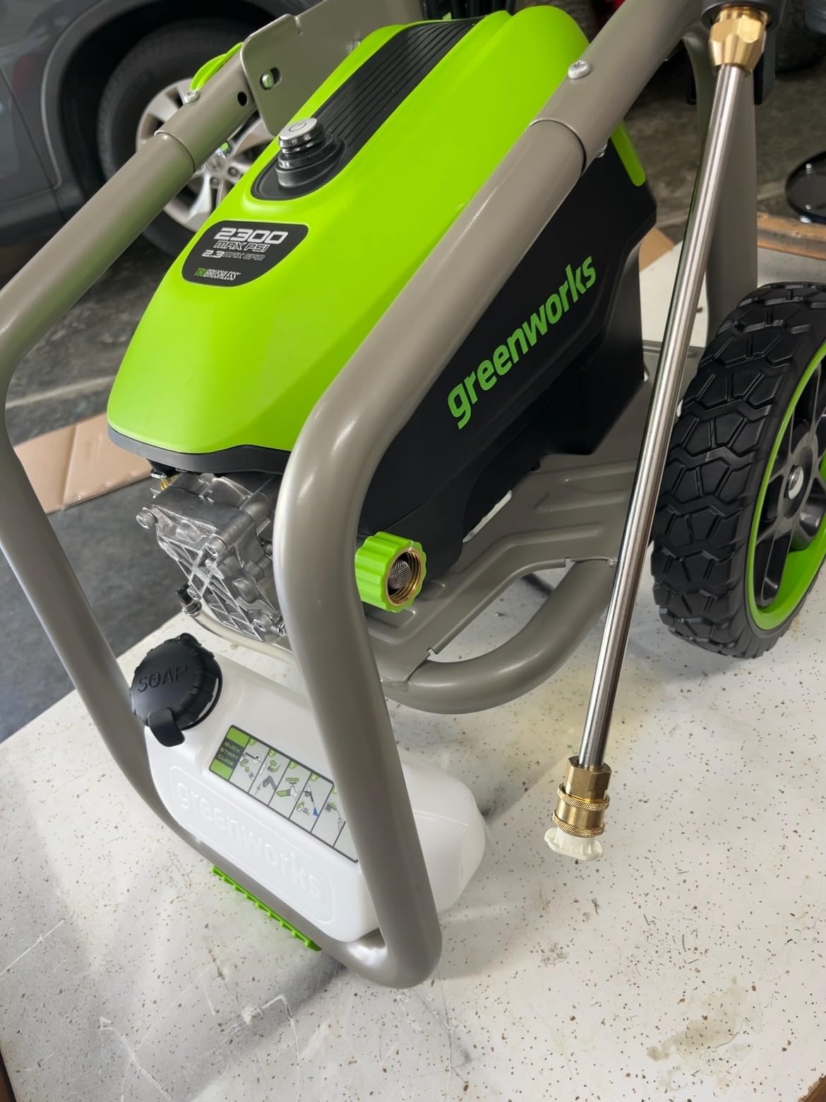 Greenworks Pro 2300 PSI 2.3 GPM Electric Pressure Washer (SGS Certified) customer photo 1
