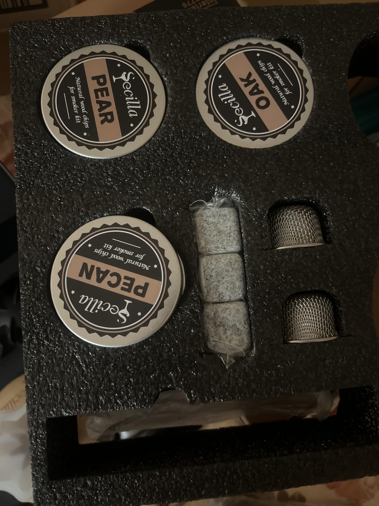 Cocktail Smoker Kit, Whiskey Smoker Kit with Torch, 6 Flavors Wood Chips Old Fashioned Cocktail Kit, Great Gifts for Father, Men, Dad and Husband customer photo 1