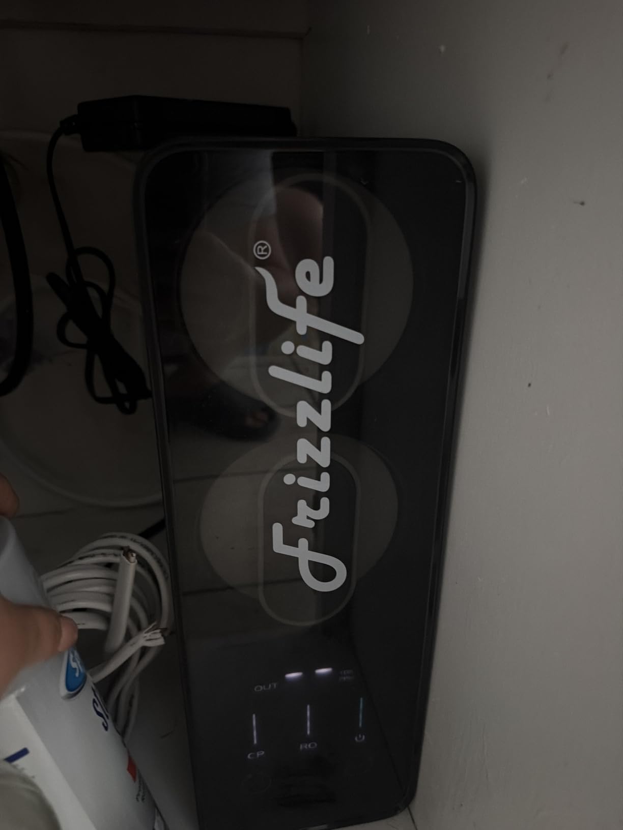 Frizzlife 1200GPD Reverse Osmosis Water Filter, NSF/ANSI 42&58&372 Standards, 11-Stage Tankless RO Water Filtration System, Under Sink, 3:1 Pure to Drain, Smart Faucet, Reduce PFAS, BPA Free, PD1200 customer photo 1