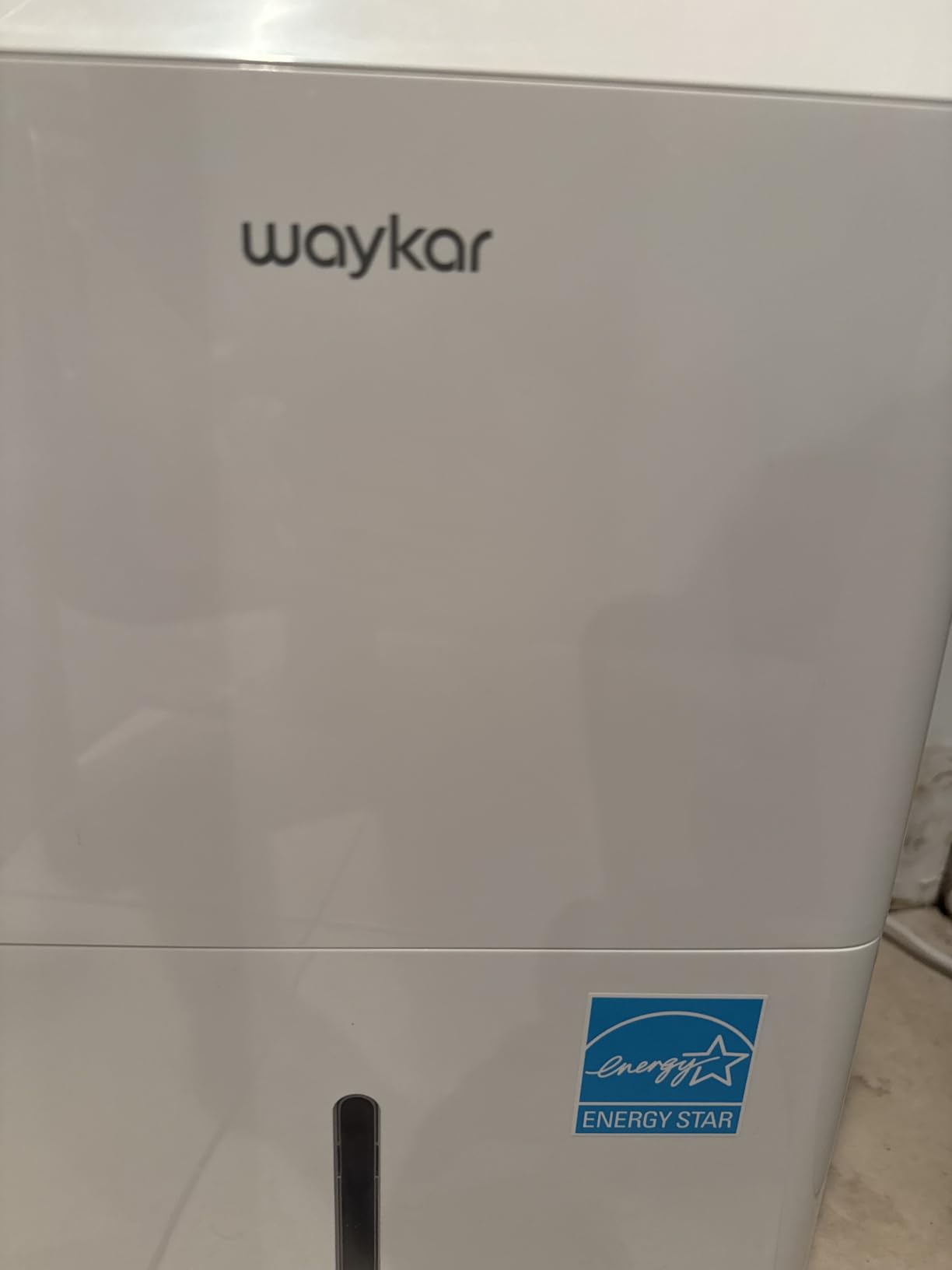 Waykar 6000 Sq.Ft Energy Star Dehumidifier for Basement & Home, 120 Pint/Day with Drain Hose & Tank, Ultra Quiet (40 dB), Smart Auto Comfort Mode | Temperature-Sensing Auto Mode, Auto-defrost, Continuous drainage support customer photo 1