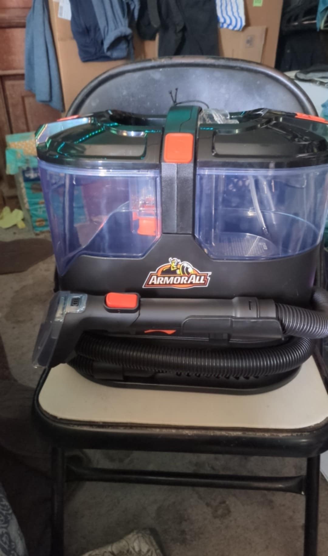 Armor All SCA702 901 7 Amp Portable Spot Cleaner for Car Cleaning, Carpet and Upholstery Stain Removal customer photo 2