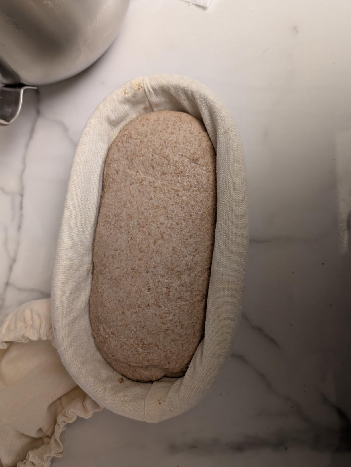 KneadAce Cotton Rope Banneton Bread Proofing Basket Set, Oval & Round Bread Baskets with Liners & Covers for Artisan Bread Baking, Sourdough Bread Baking Supplies customer photo 1