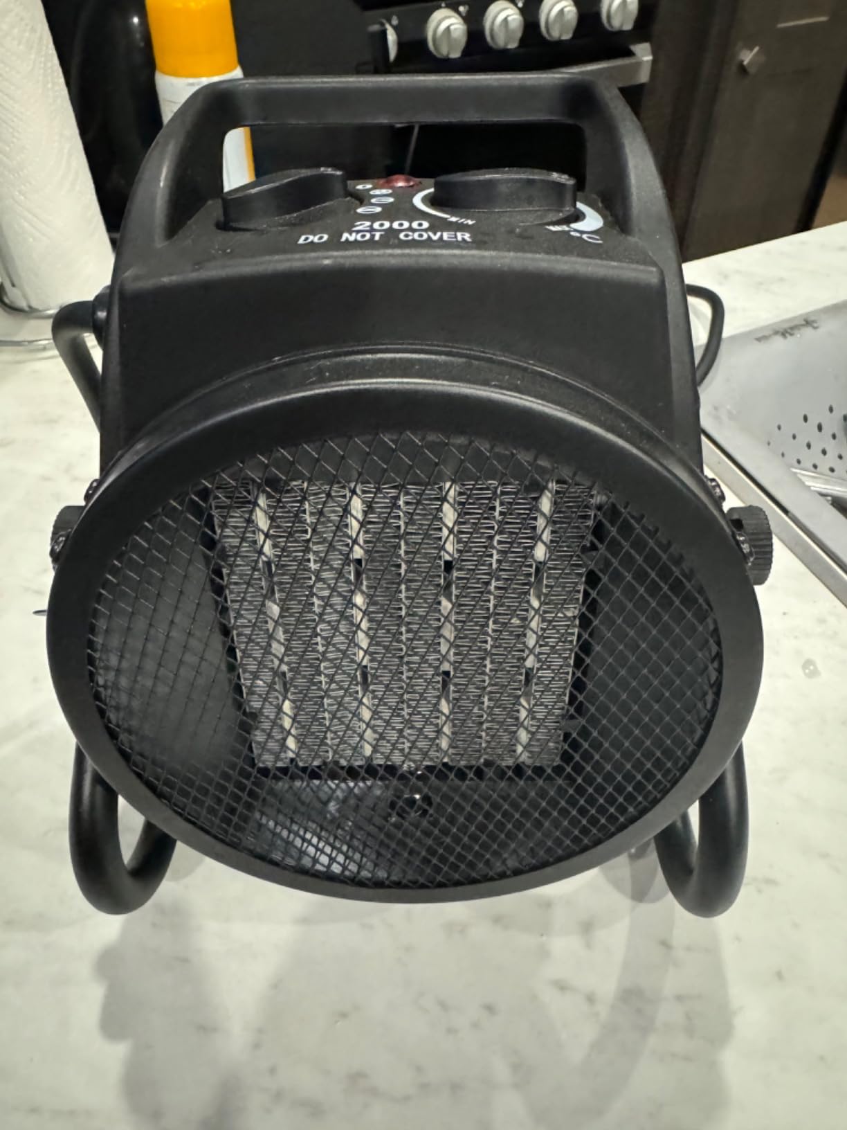 Greenhouse Heater with Thermostat, Auto Temperature Control Kit with Digital Display, Fast Heating, Overheat Protection, for Grow Tent, Greenhouse, Flower Room, Patio, Winter Plants customer photo 2